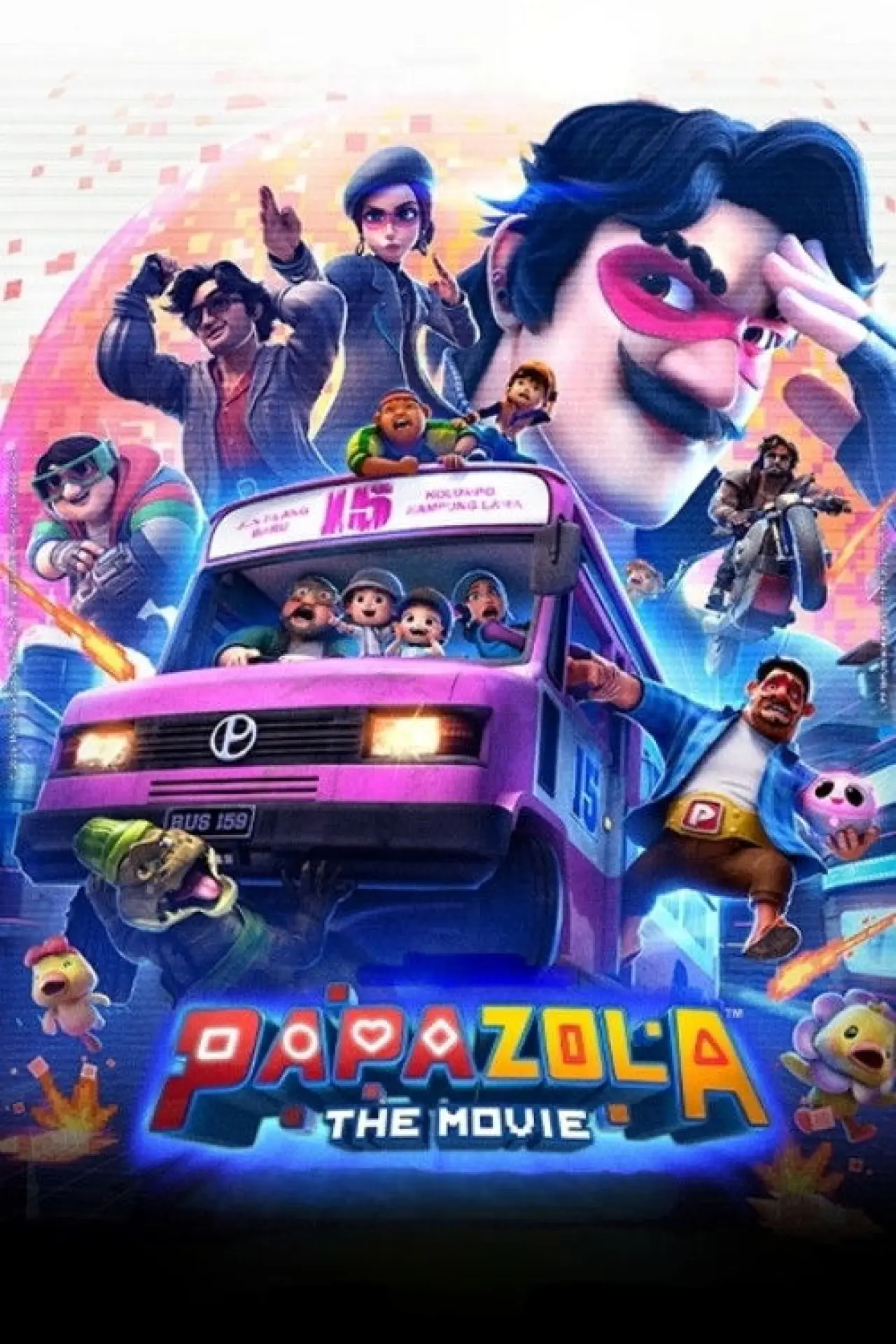 Plakat filmowy "Papa Zola: The Movie"