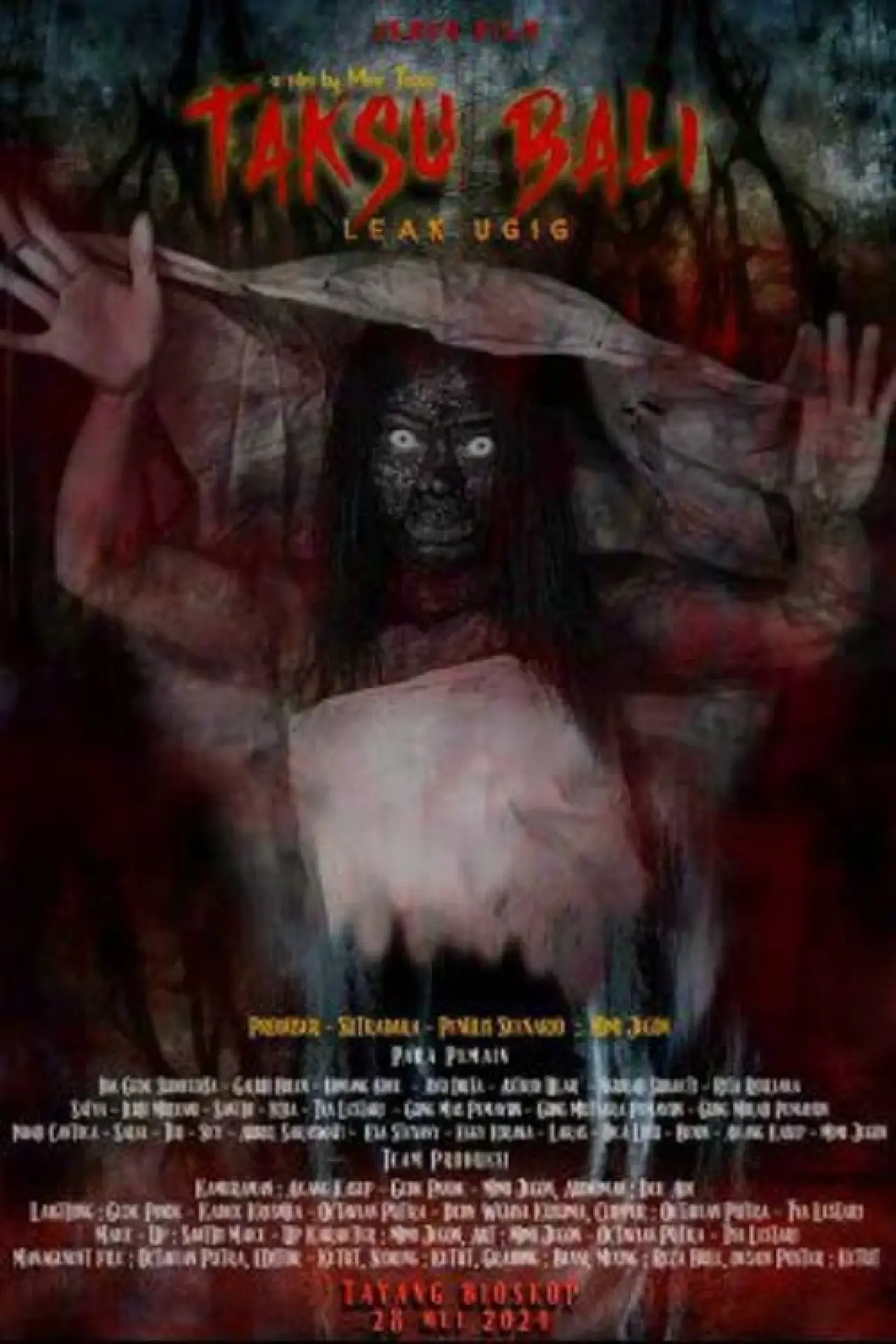 Plakat filmowy "Taksu Bali: Leak Ugig"