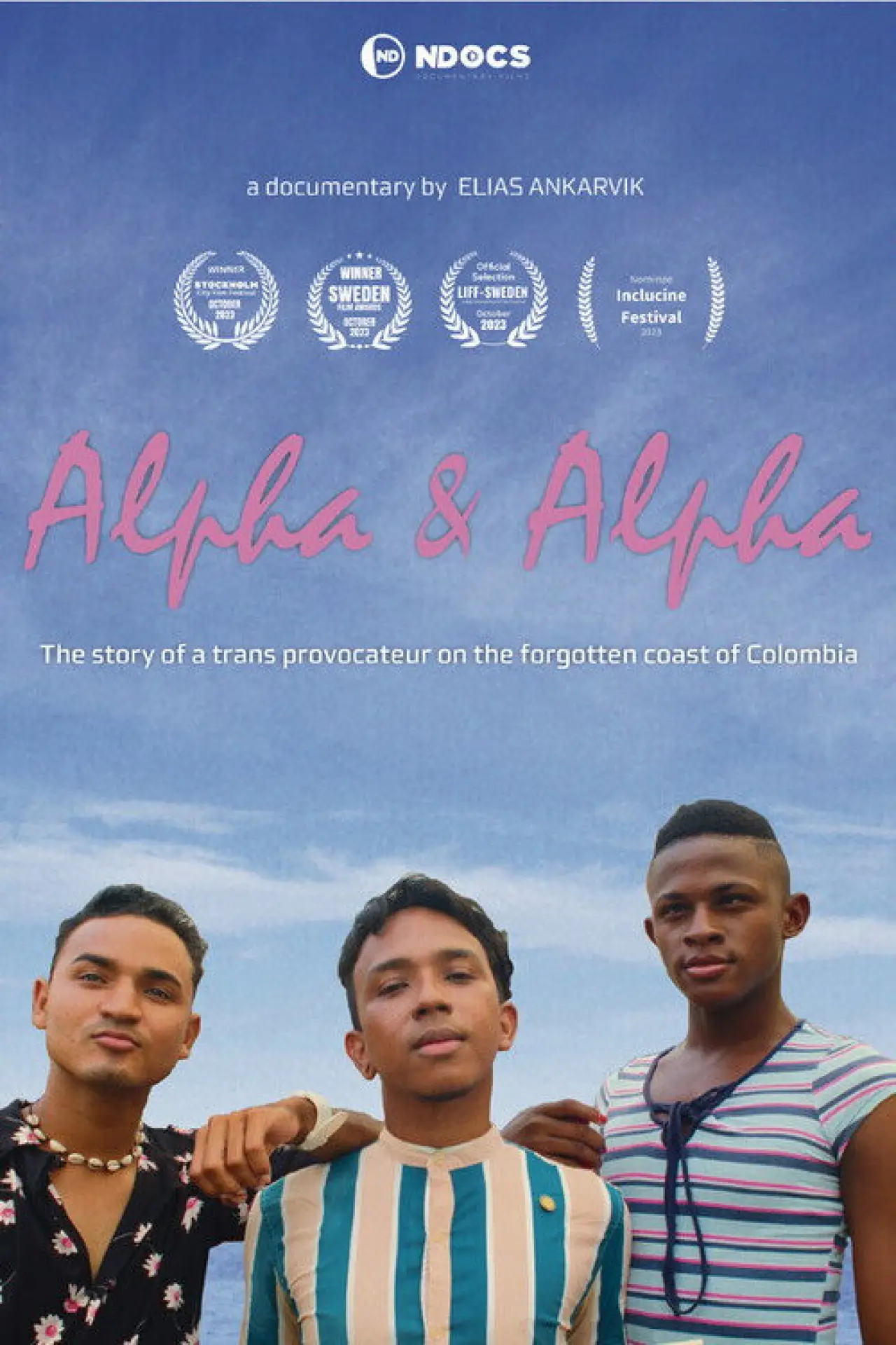 Plakat filmowy "Alpha & Alpha"