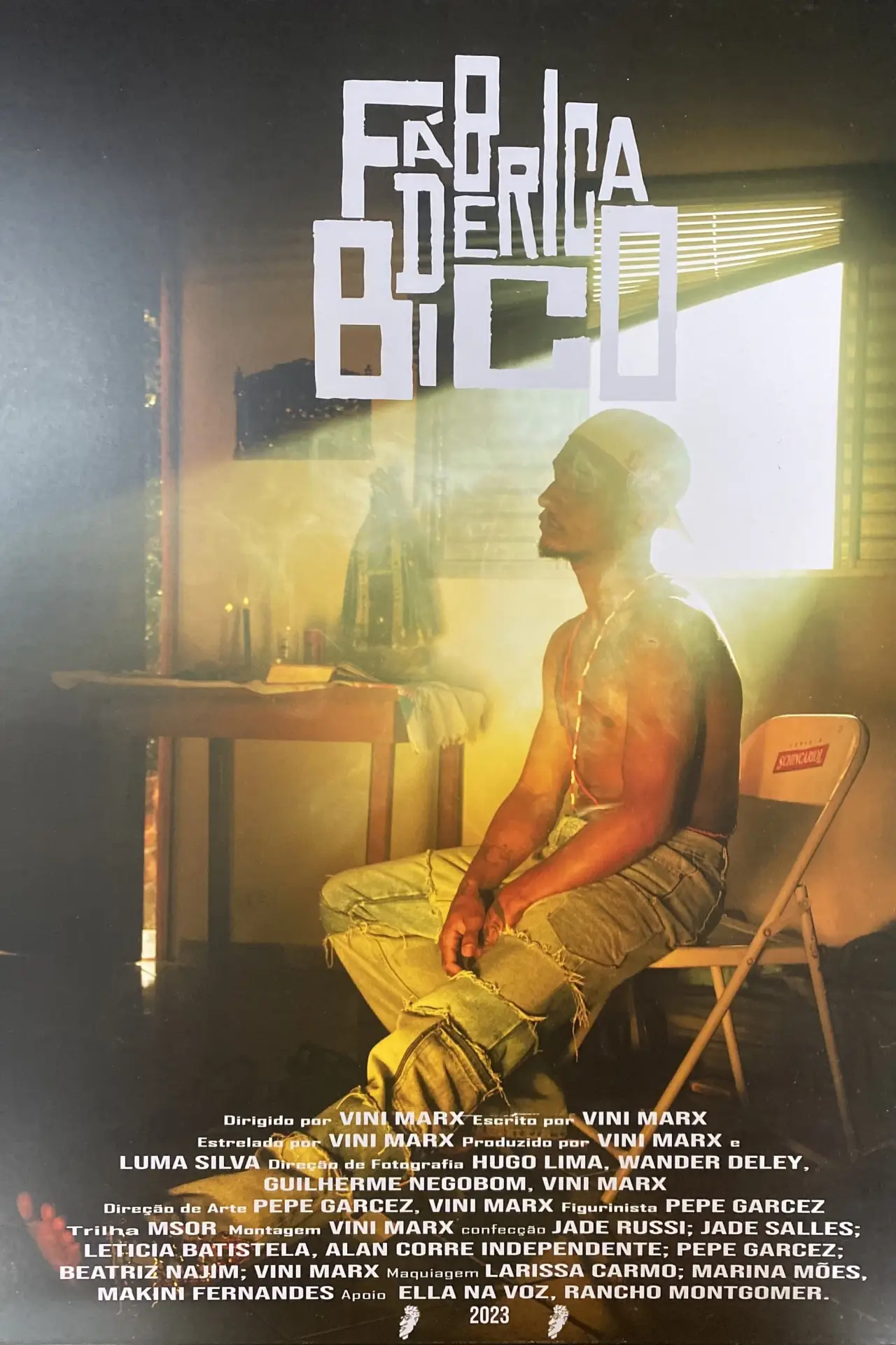 Plakat filmowy "Fábrica de Bico"
