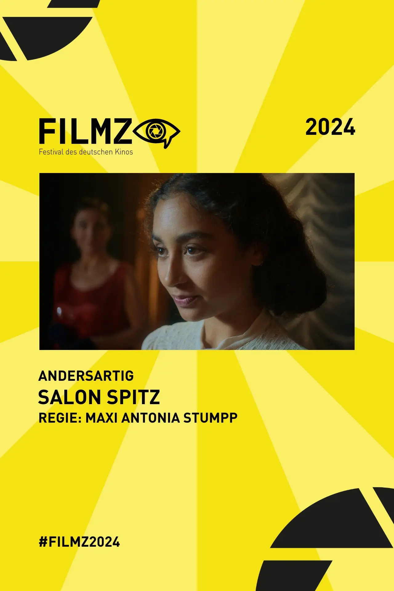 Plakat filmowy "Salon Spitz"