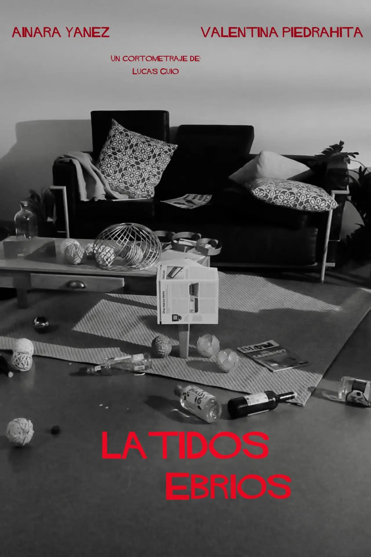 Plakat filmowy "Latidos Ebrios"