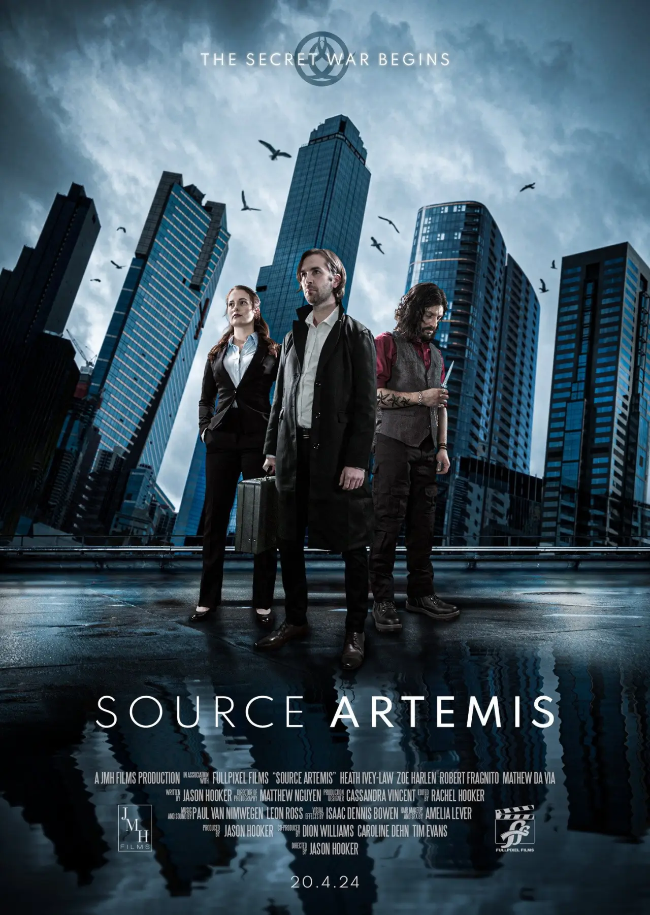 Plakat filmowy "Source Artemis"
