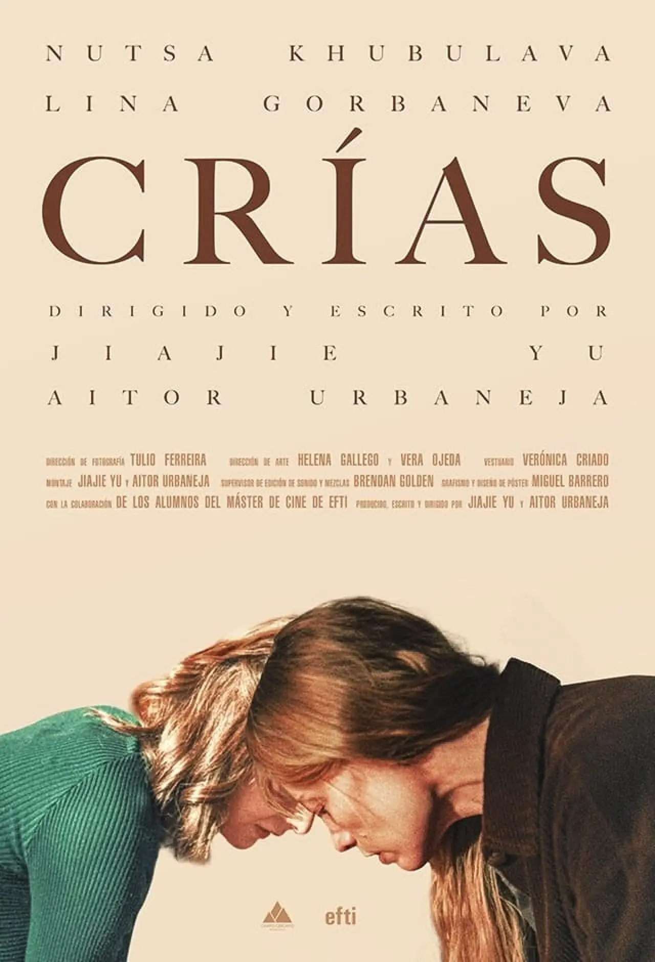 Plakat filmowy "Crías"