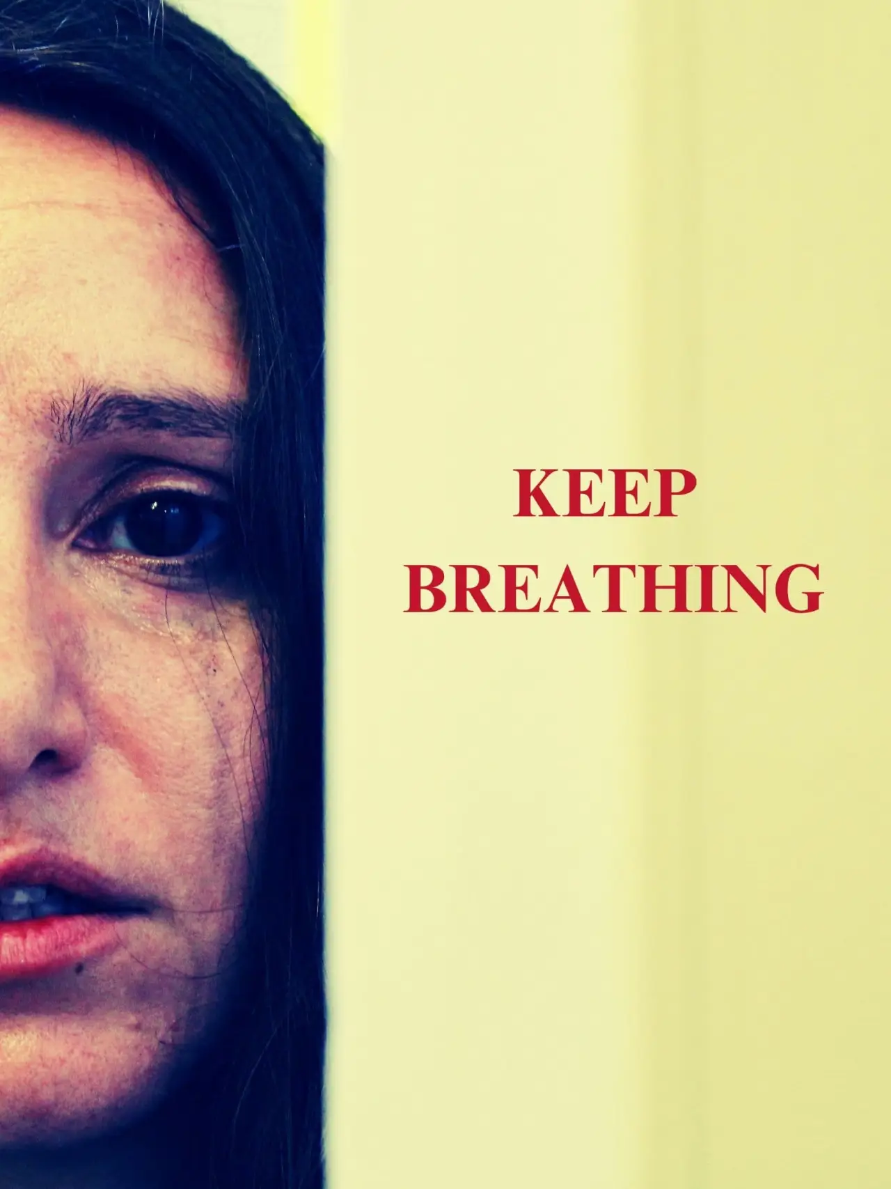 Plakat filmowy "Keep Breathing"