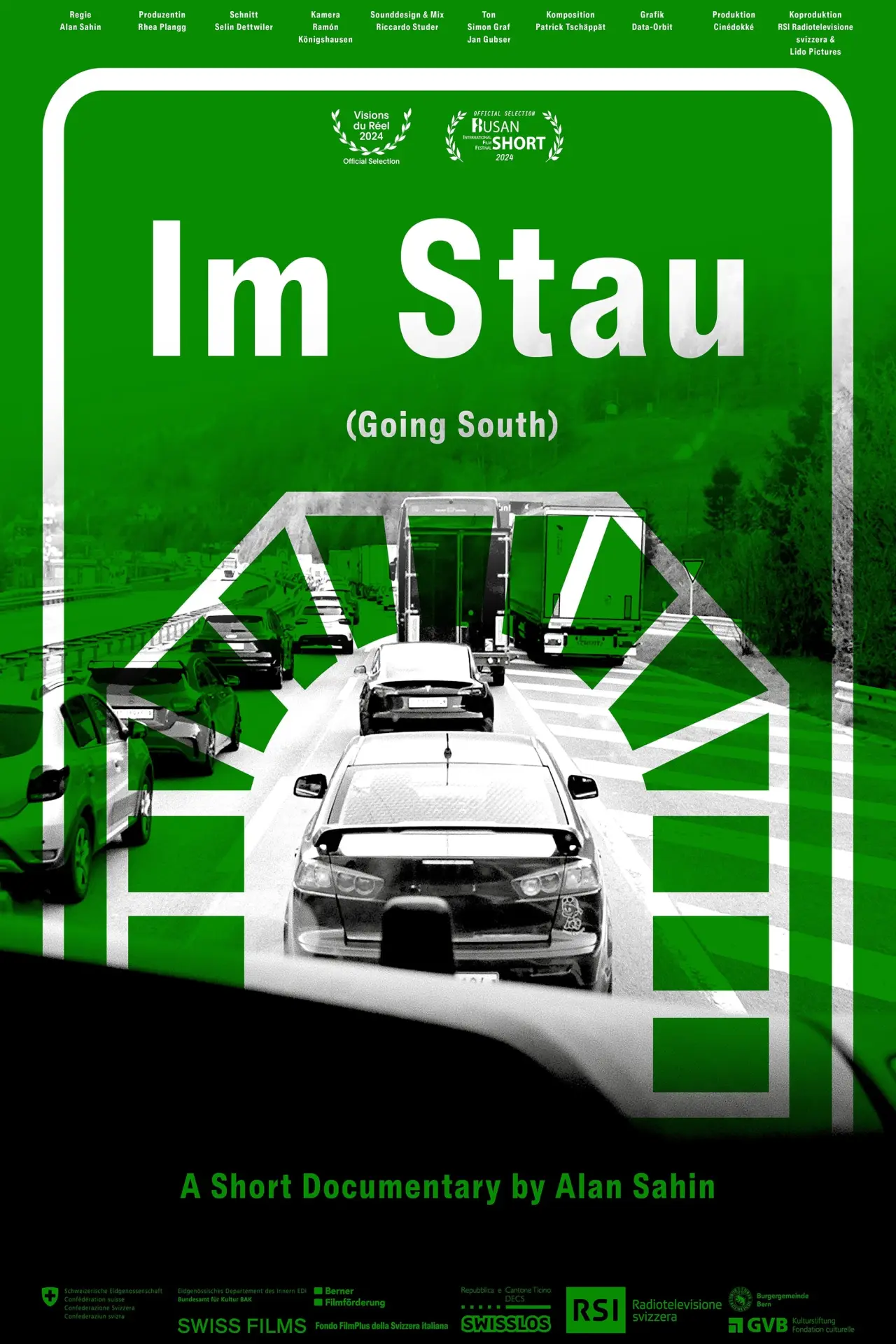 Plakat filmowy "Im Stau"