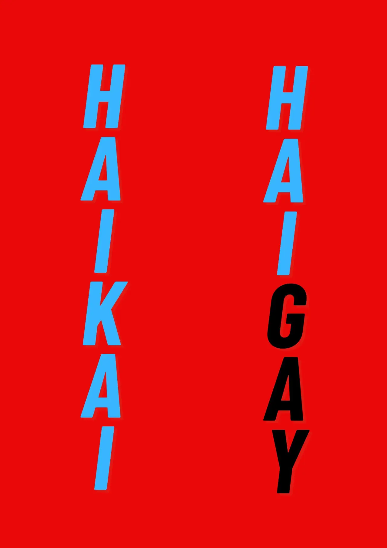 Plakat filmowy "HAIKAI: HAIGAY"