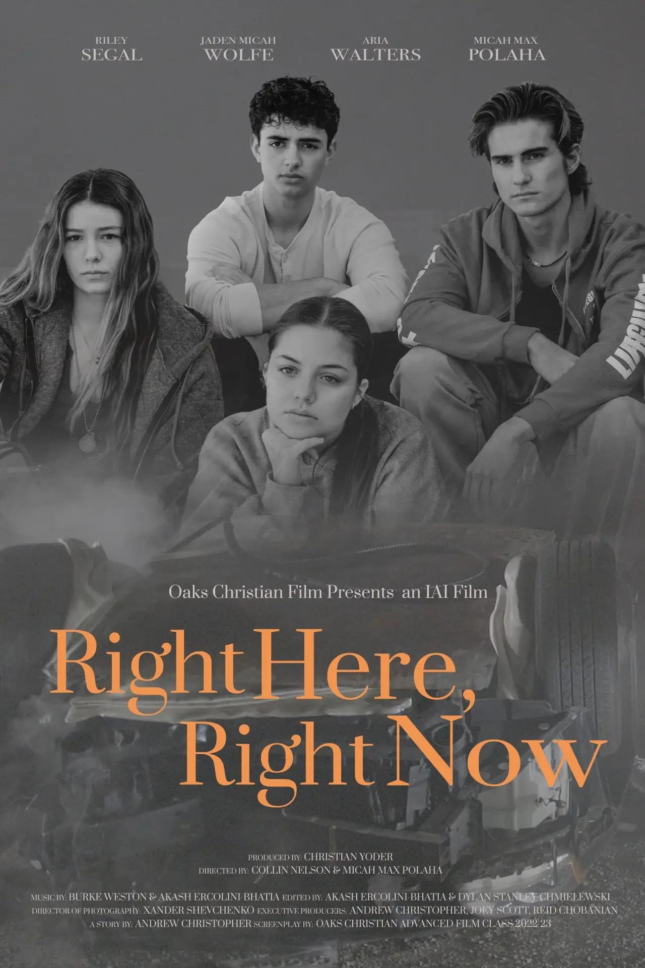 Plakat filmowy "Right Here, Right Now"