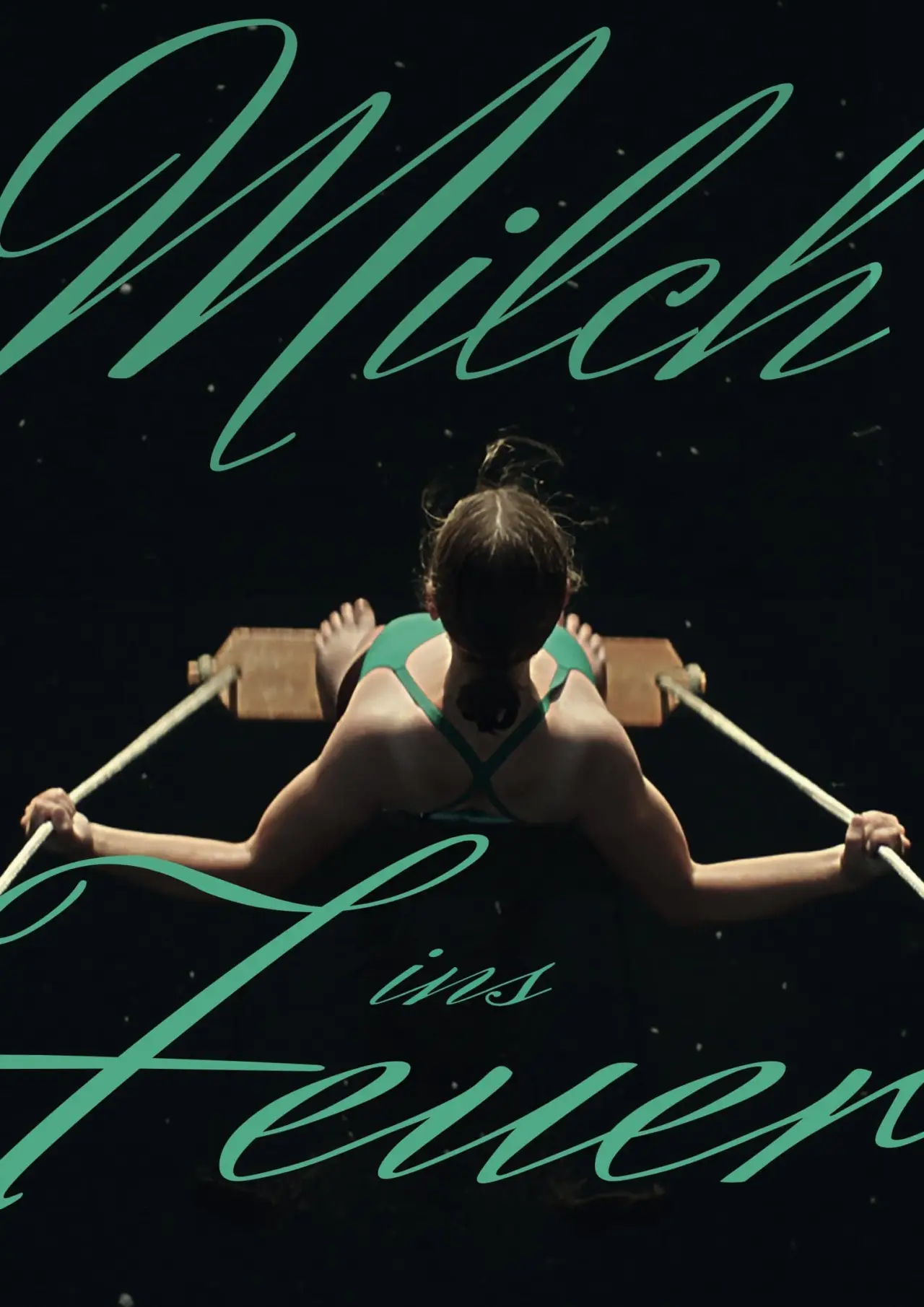 Plakat filmowy "Milch ins Feuer"