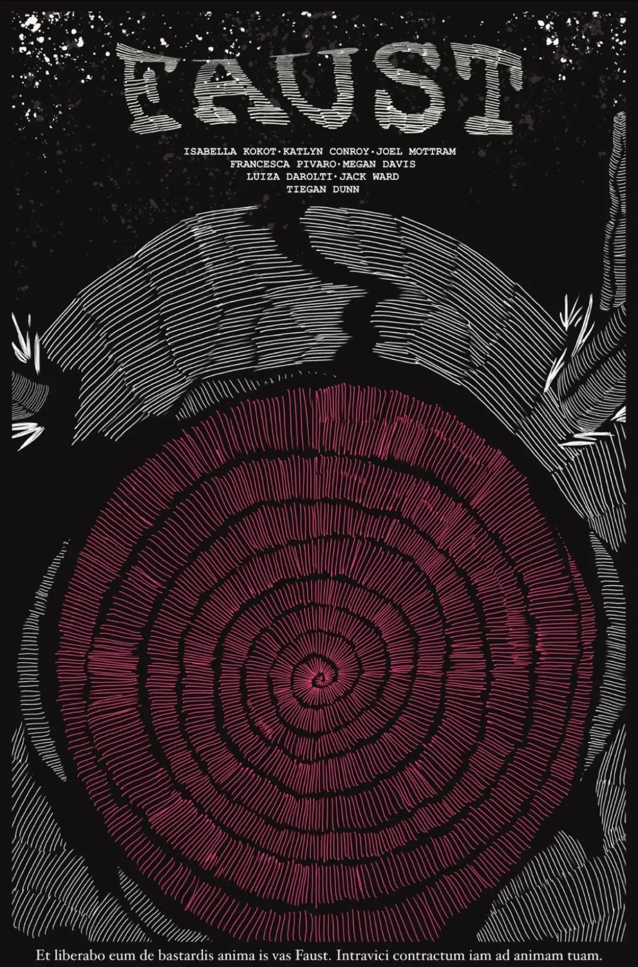 Plakat filmowy "Faust"