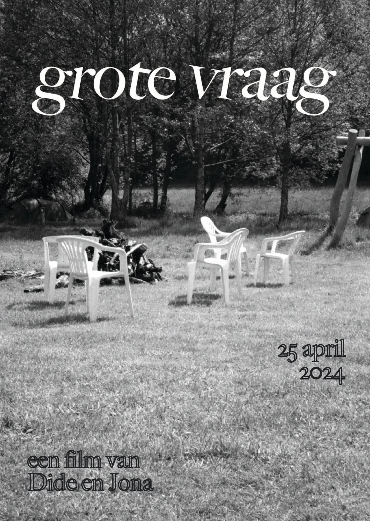 Plakat filmowy "Grote Vraag"