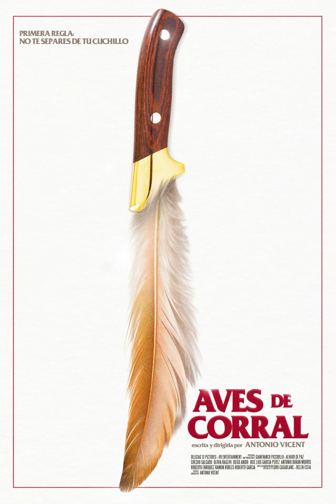 Plakat filmowy "Aves de Corral"