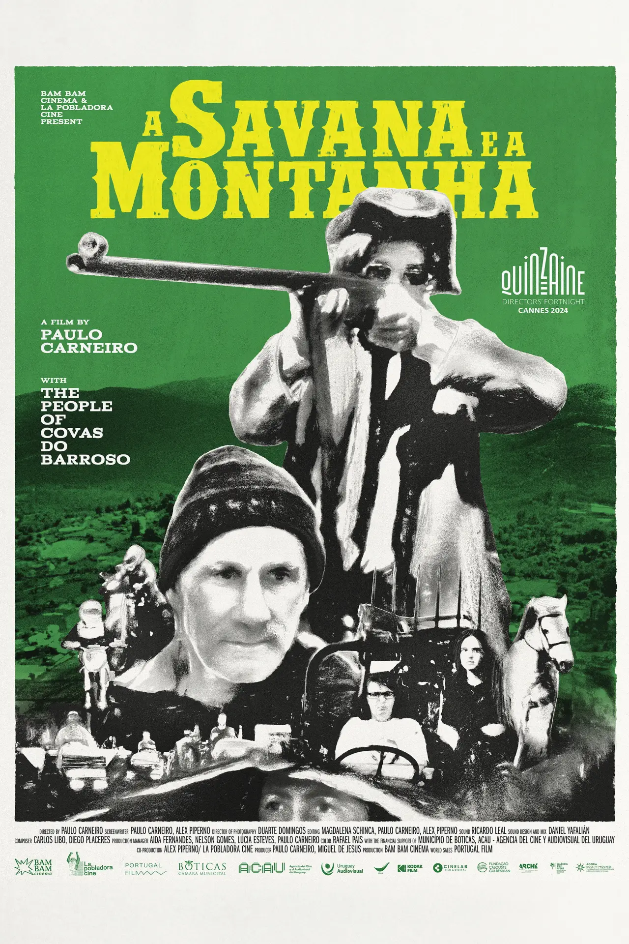 Plakat filmowy "A Savana e a Montanha"