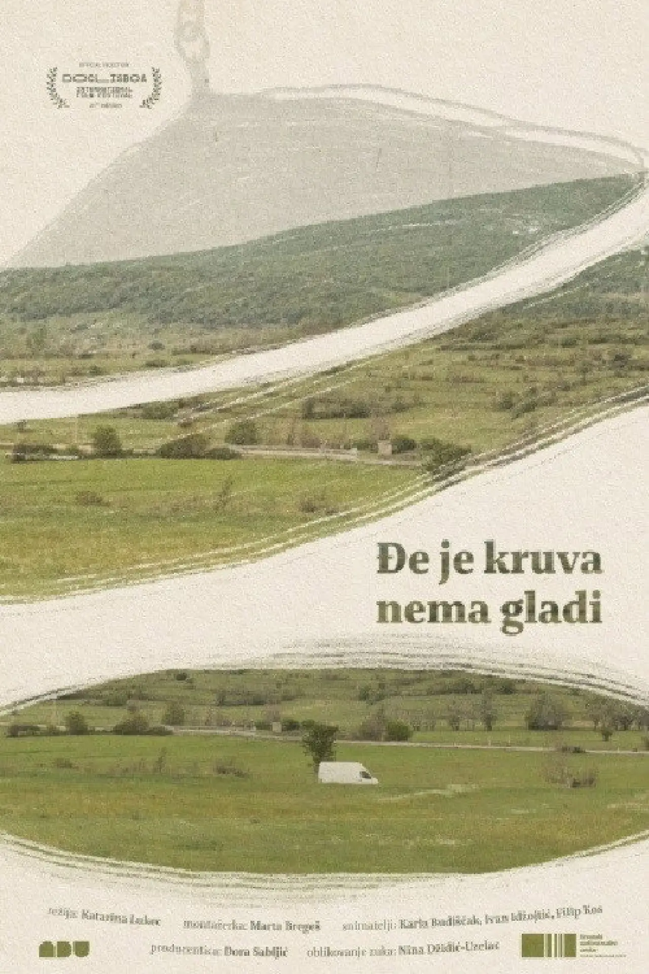 Plakat filmowy "Đe je kruva nema gladi"