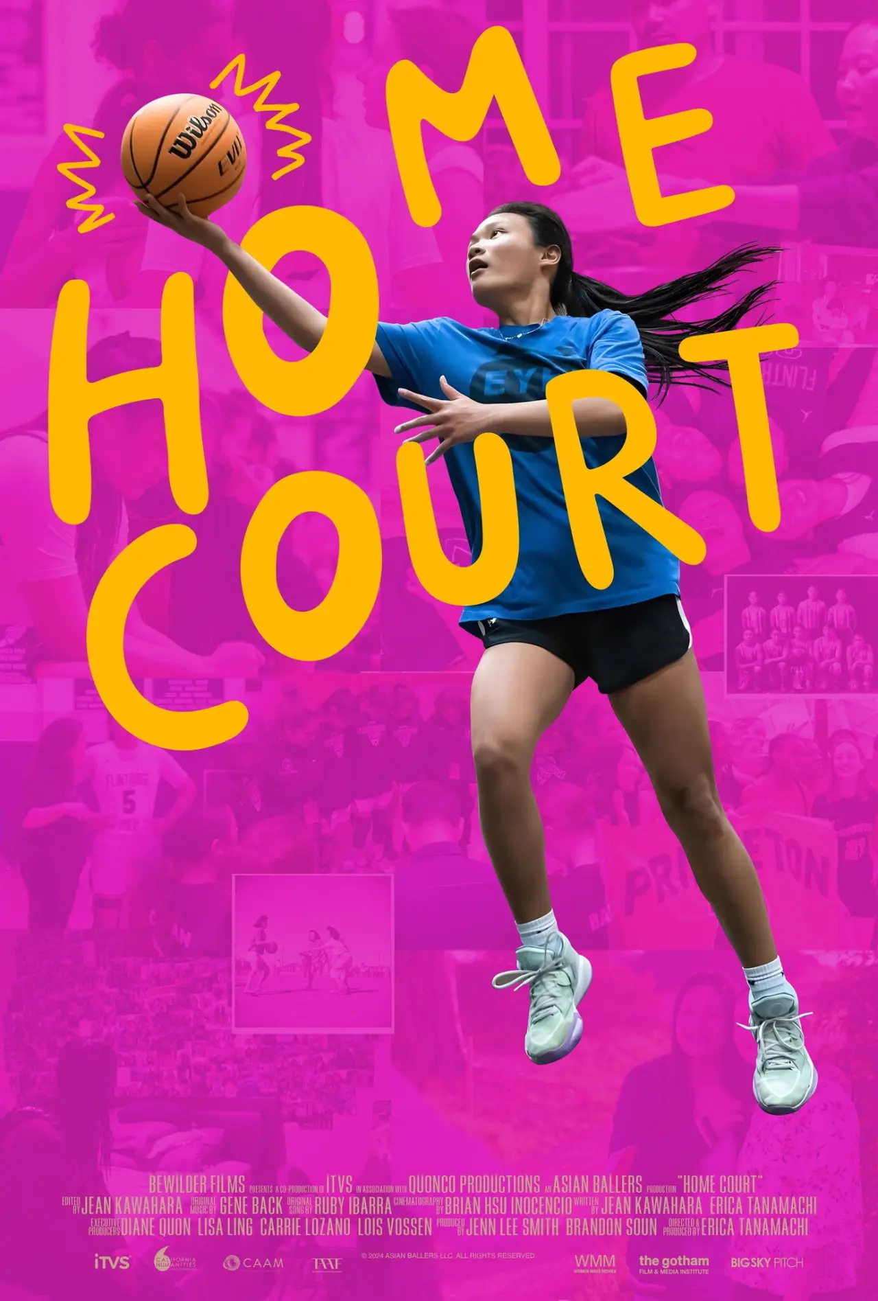 Plakat filmowy "Home Court"
