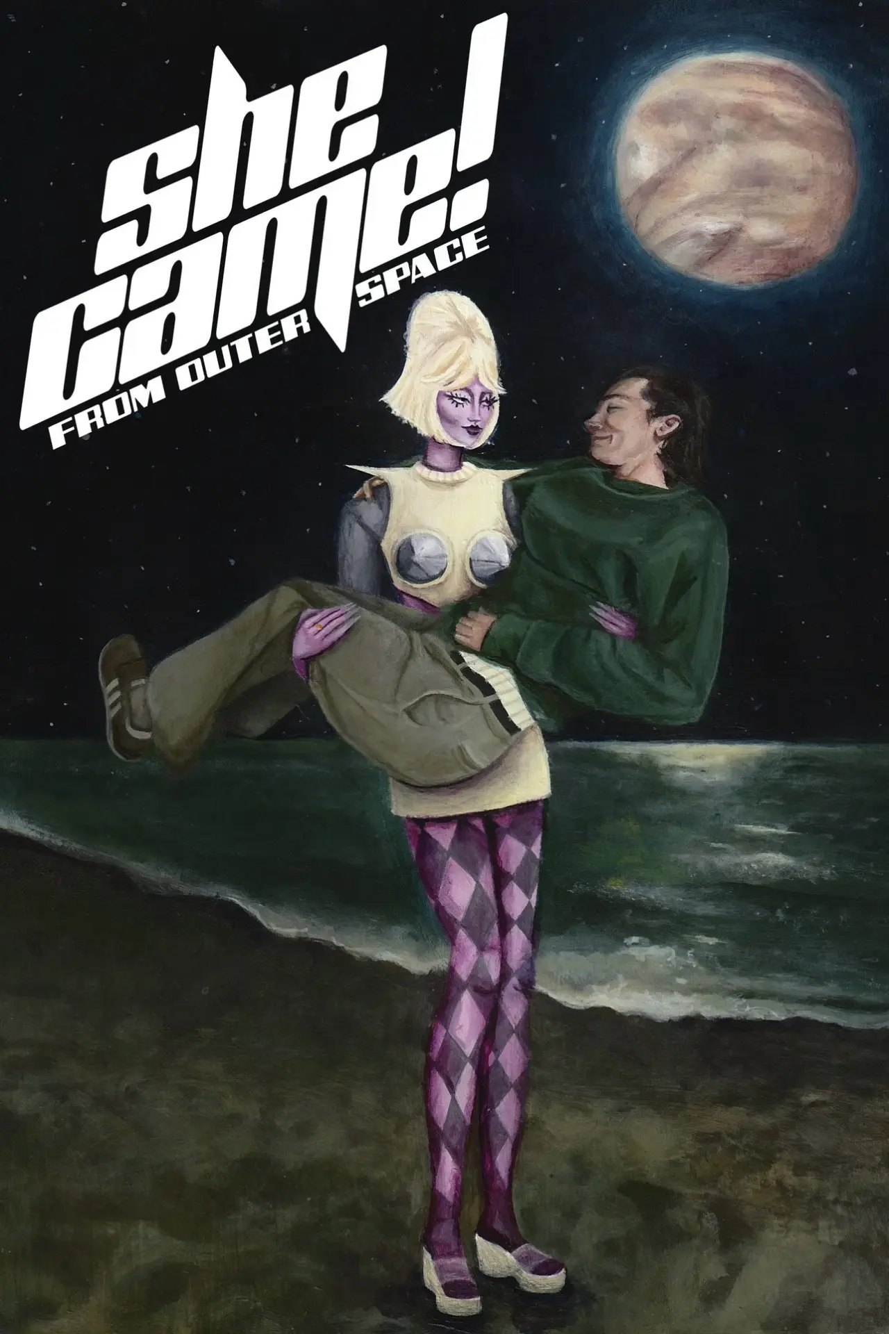 Plakat filmowy "She Came! (From Outer Space)"