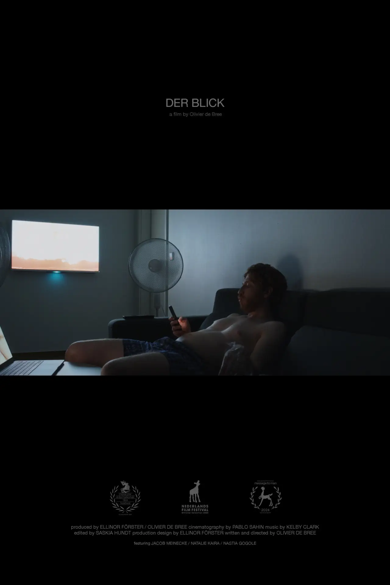 Plakat filmowy "Der blick"