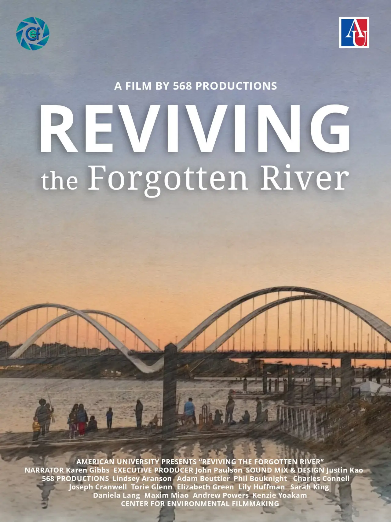 Plakat filmowy "Reviving the Forgotten River"