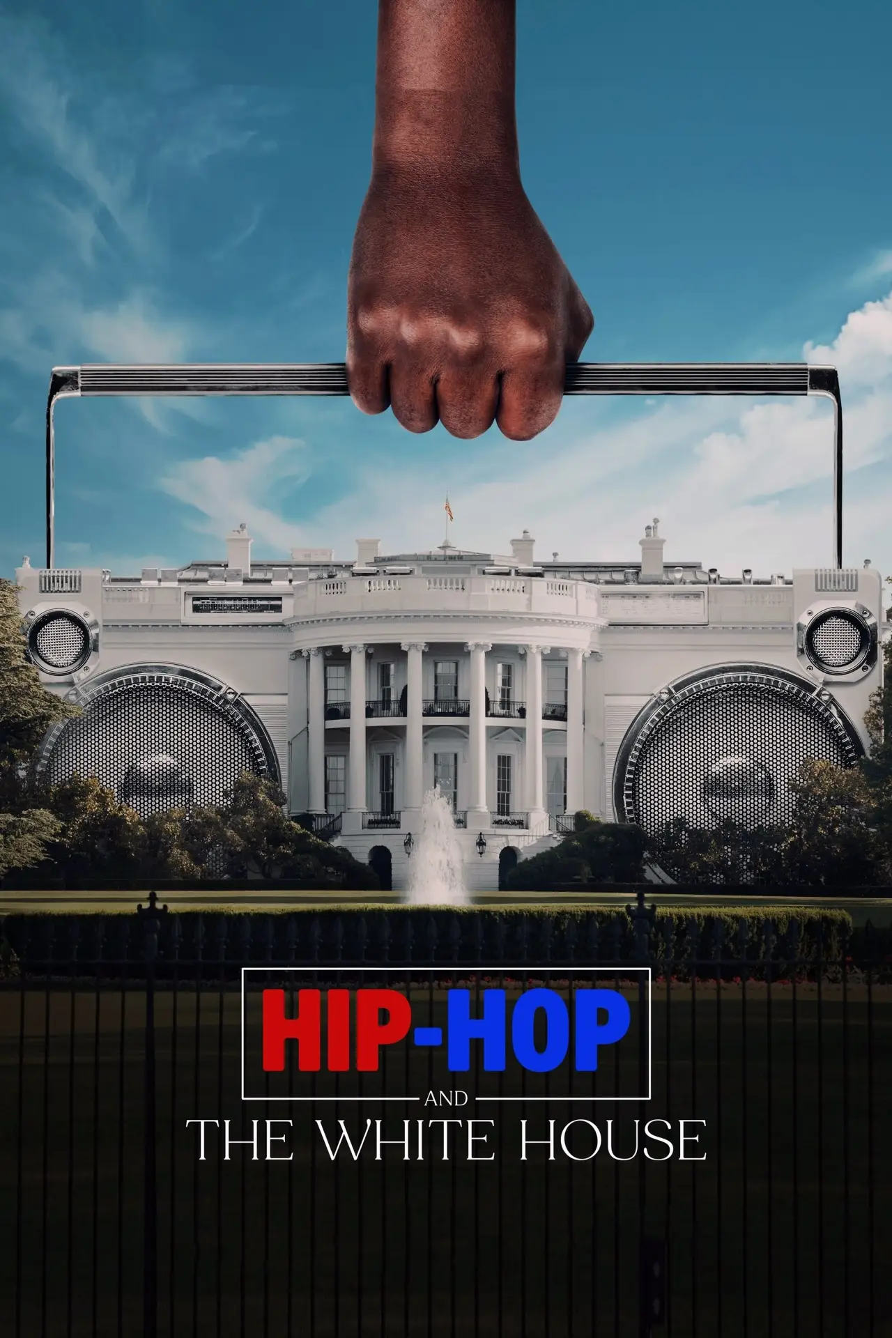 Plakat filmowy "Hip-Hop and the White House"