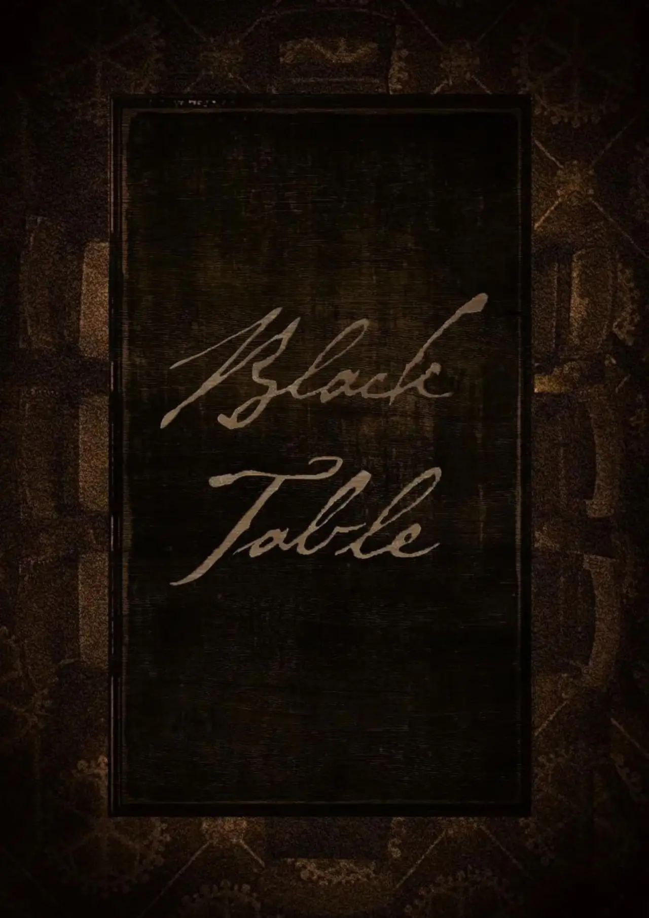 Plakat filmowy "Black Table"