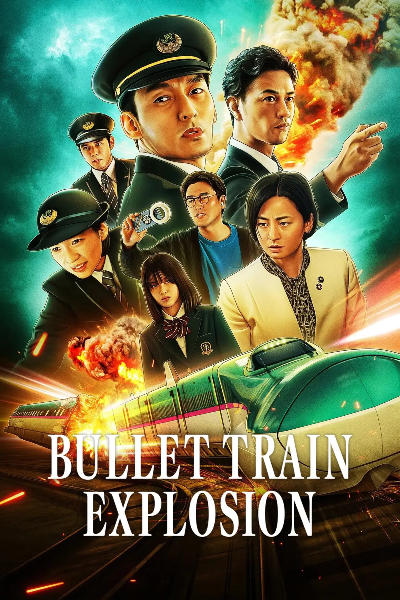 Plakat filmowy "Bomba w superekspresie"