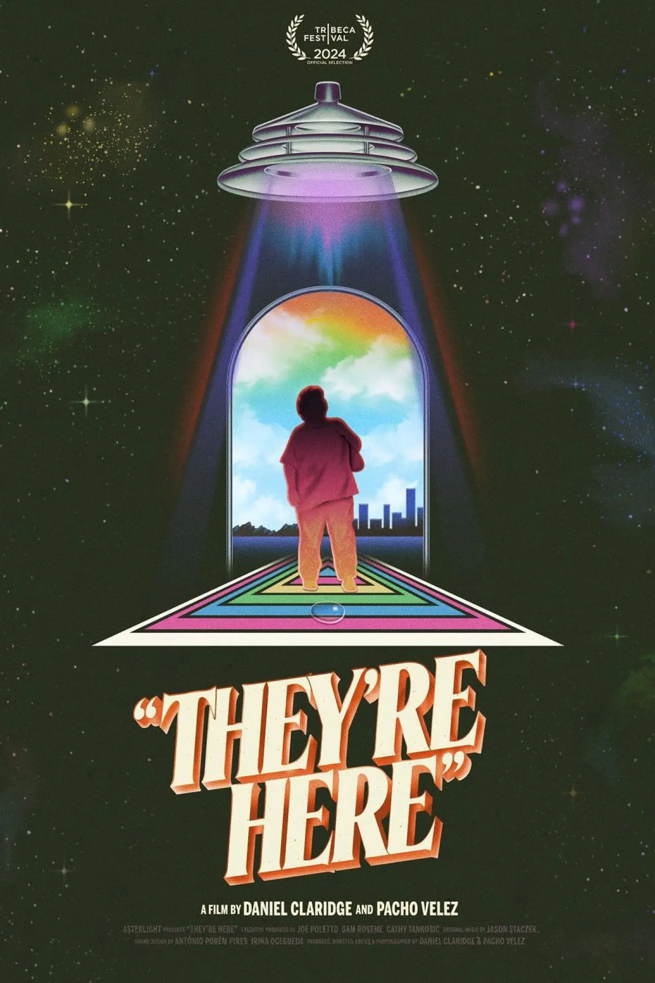 Plakat filmowy "They’re Here"