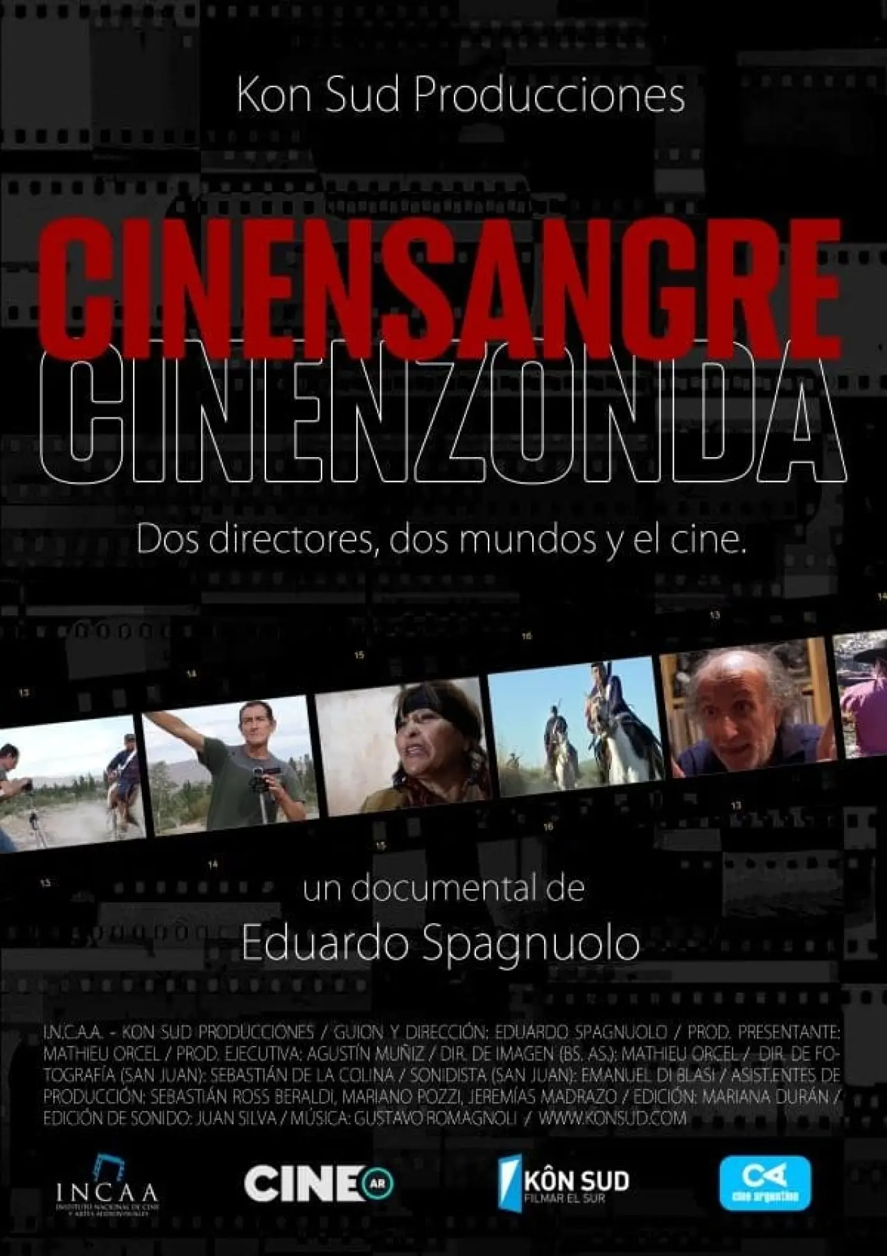 Plakat filmowy "Cinensangre/Cinenzonda"