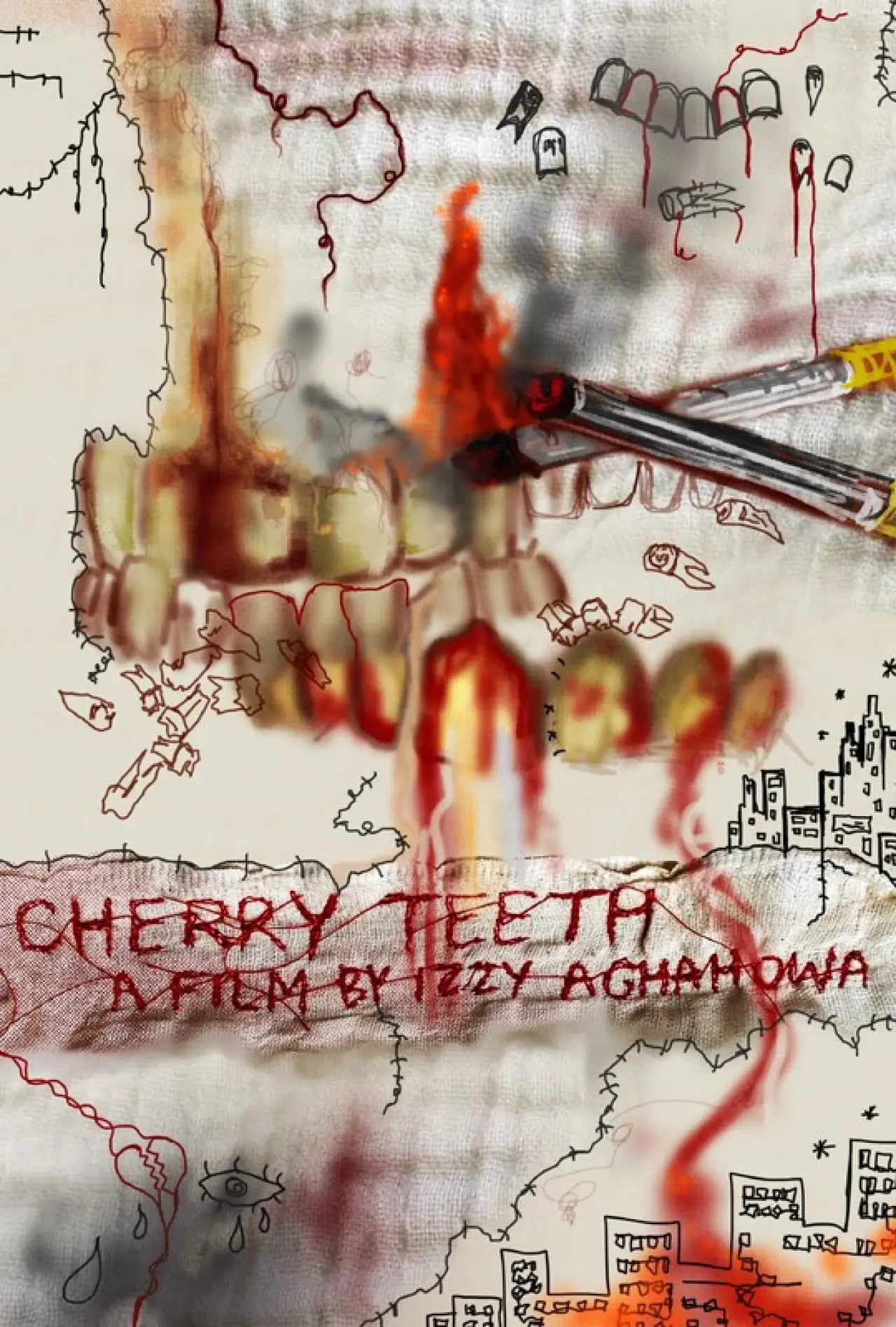 Plakat filmowy "Cherry Teeth"
