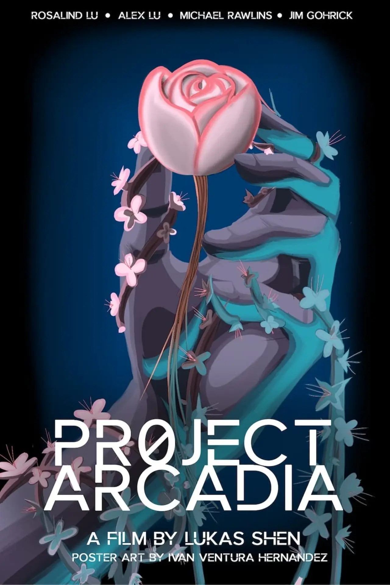 Plakat filmowy "PR0JECT ARCADIA"
