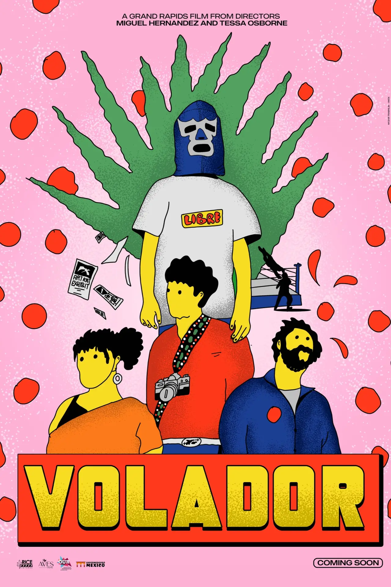 Plakat filmowy "Volador"