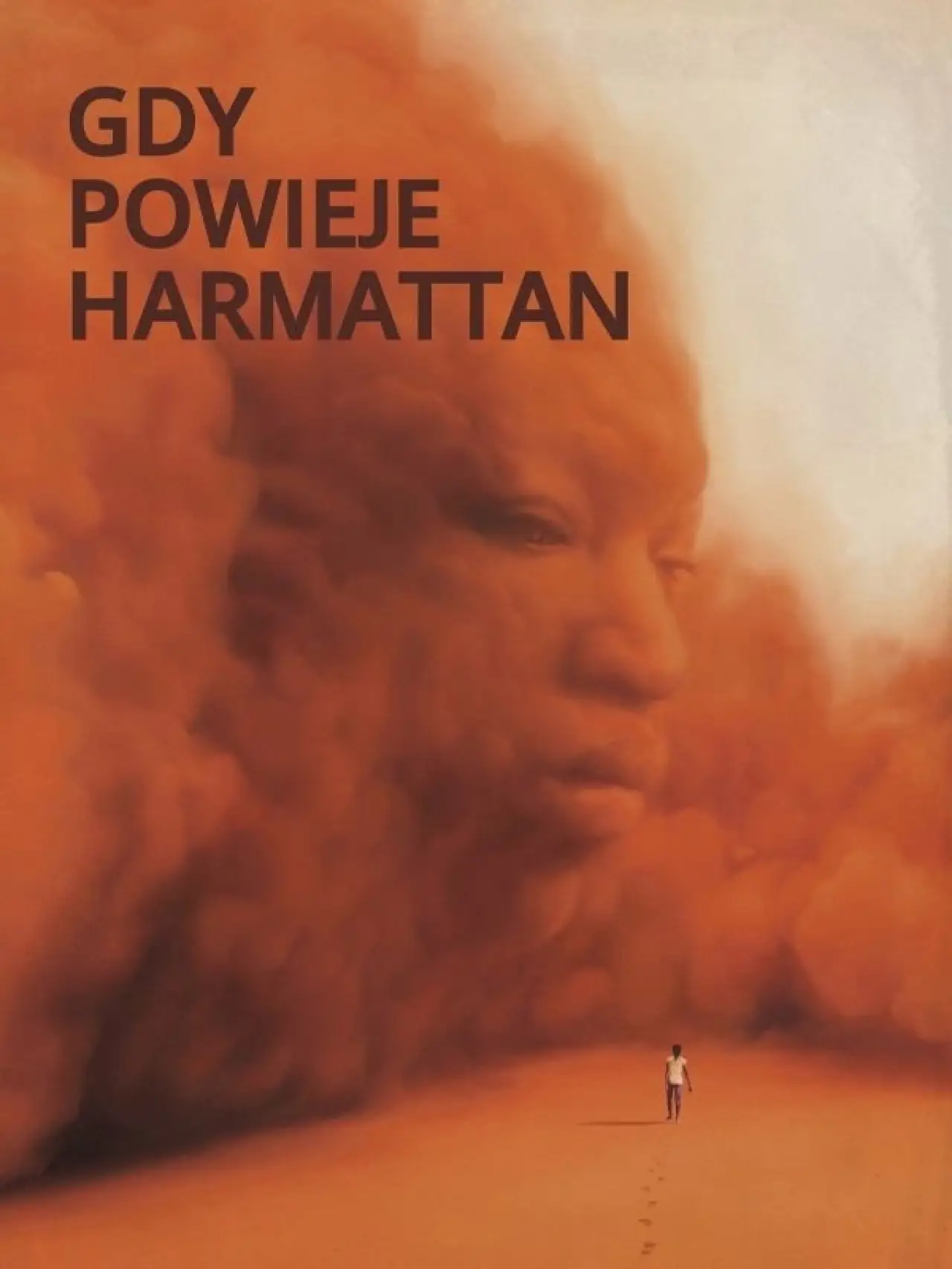 Plakat filmowy "Gdy powieje harmattan"