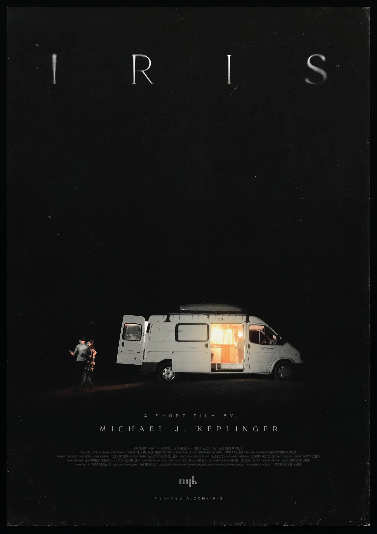 Plakat filmowy "Iris"