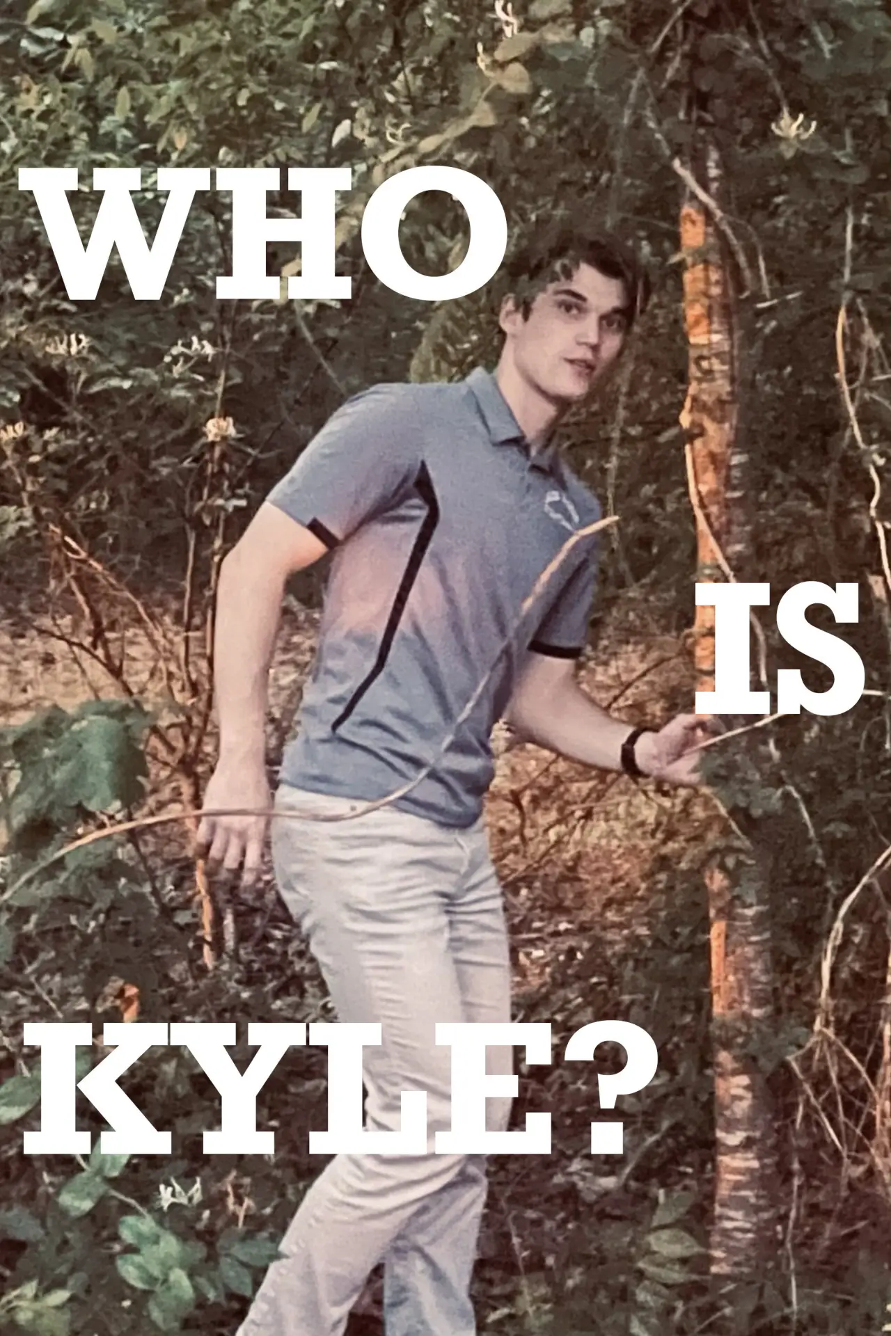 Plakat filmowy "Who is Kyle?"