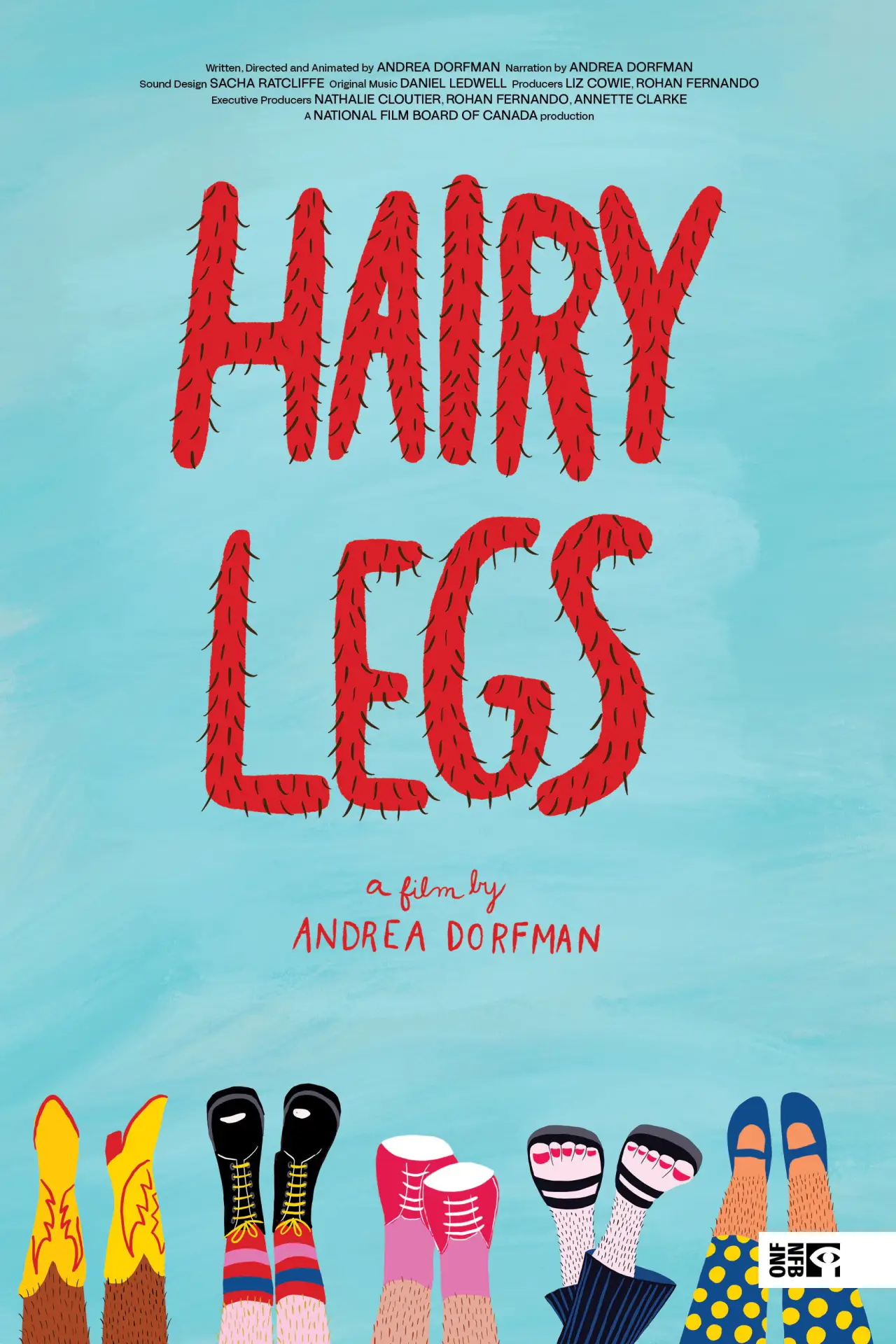 Plakat filmowy "Hairy Legs"