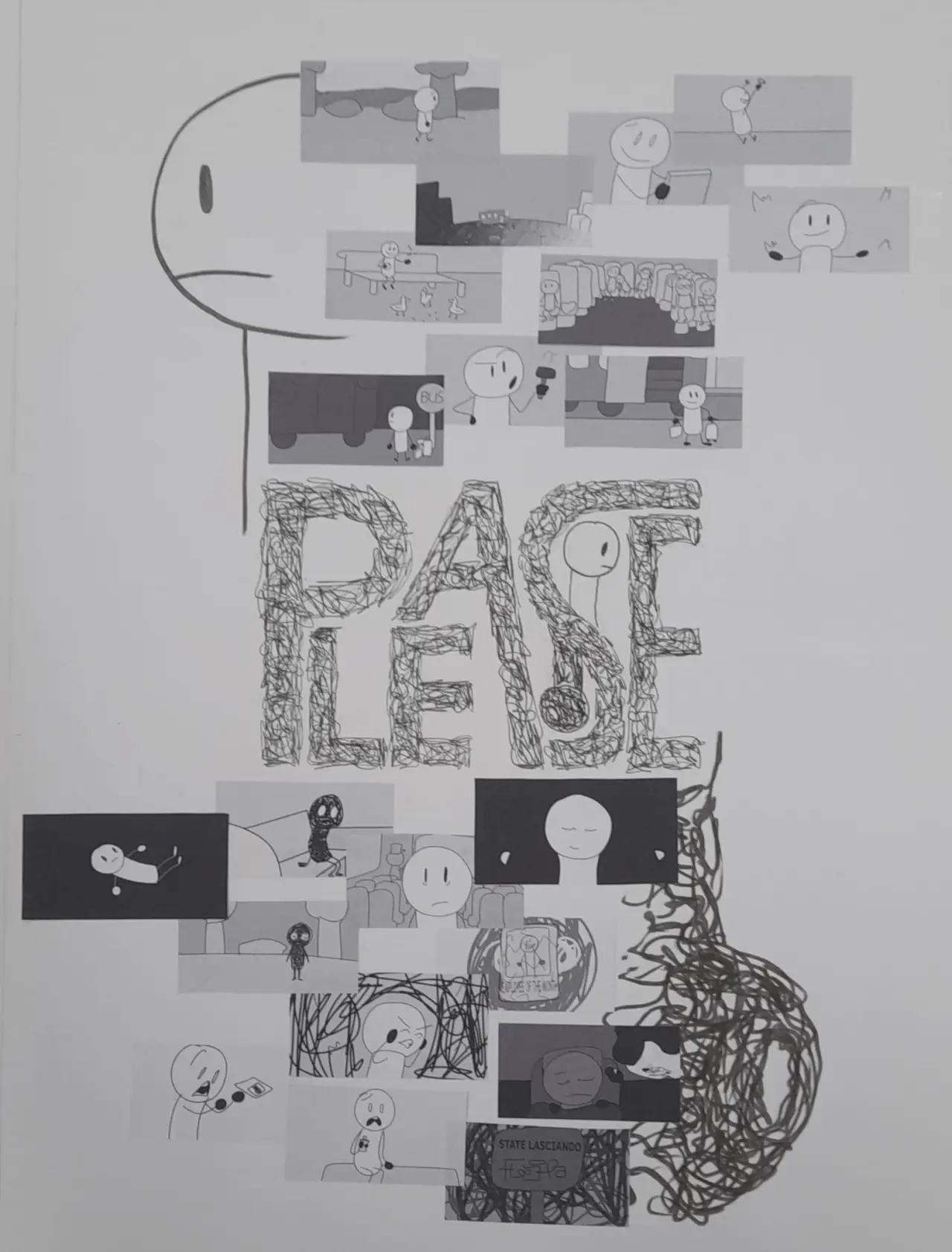 Plakat filmowy "PLEASE"