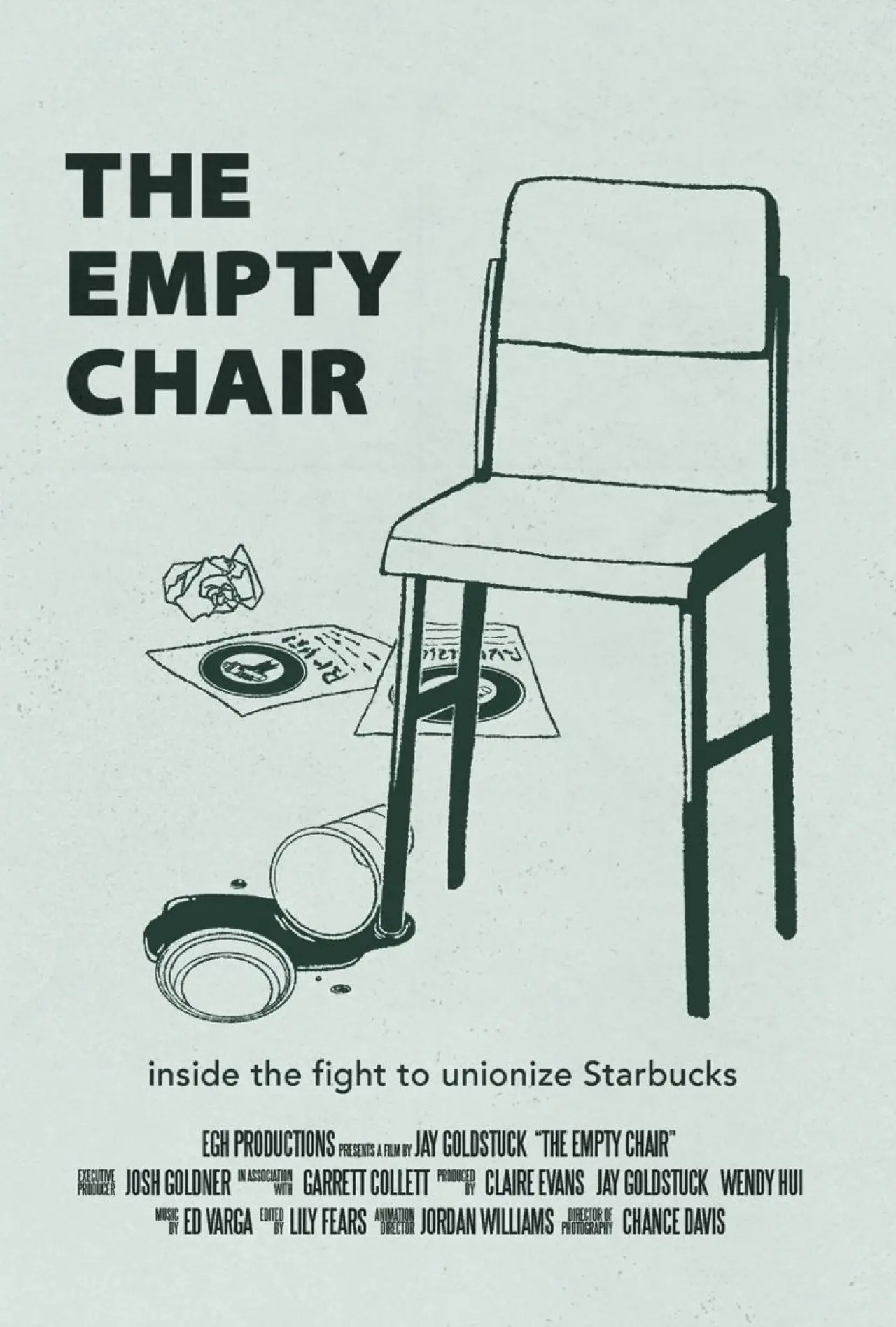 Plakat filmowy "The Empty Chair"