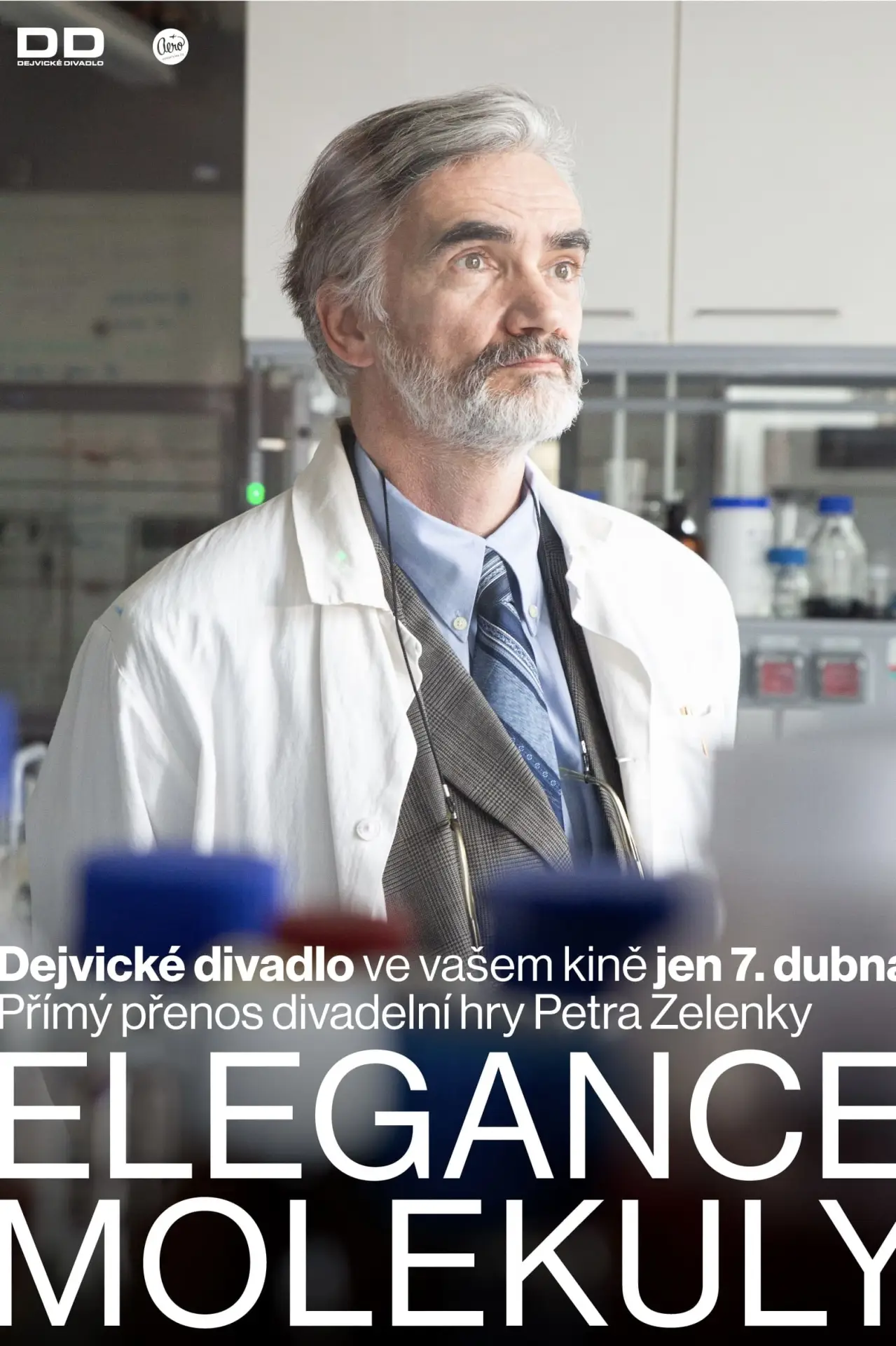 Plakat filmowy "Elegance molekuly"