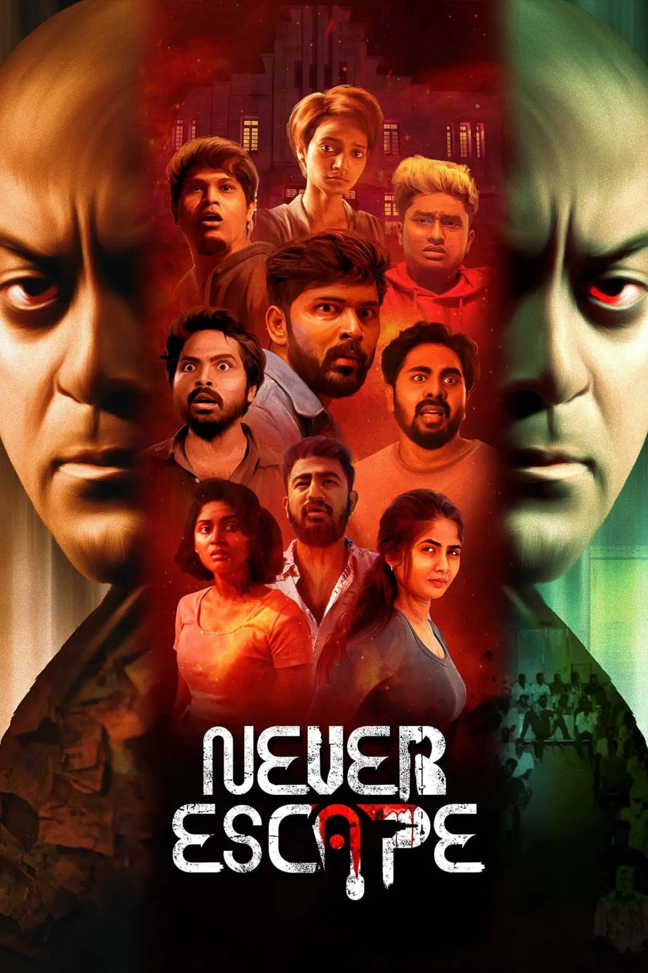 Plakat filmowy "Never Escape"