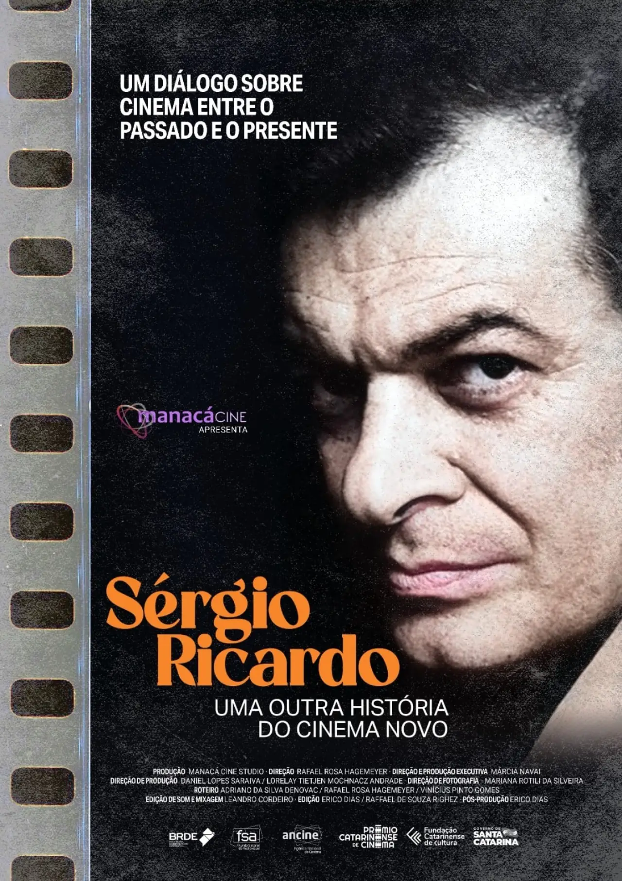 Plakat filmowy "Sérgio Ricardo: Uma Outra História do Cinema Novo"