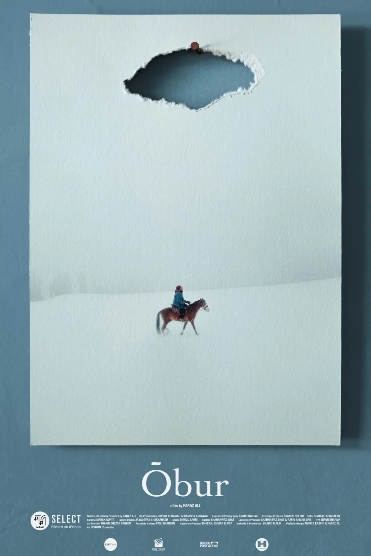 Plakat filmowy "Óbur"