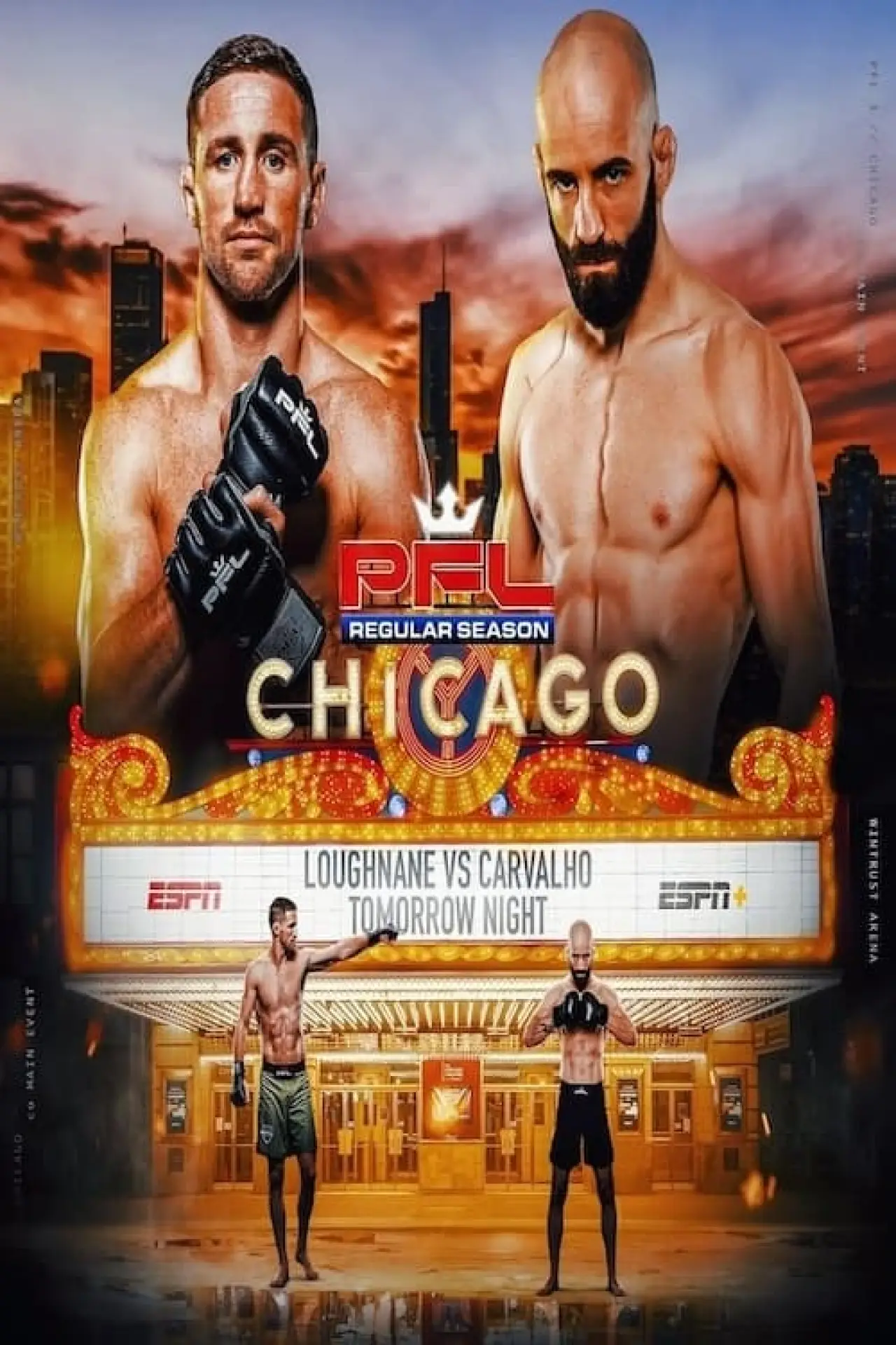 Plakat filmowy "PFL 2024 #3: Regular Season - Koreshkov vs. Umalatov"