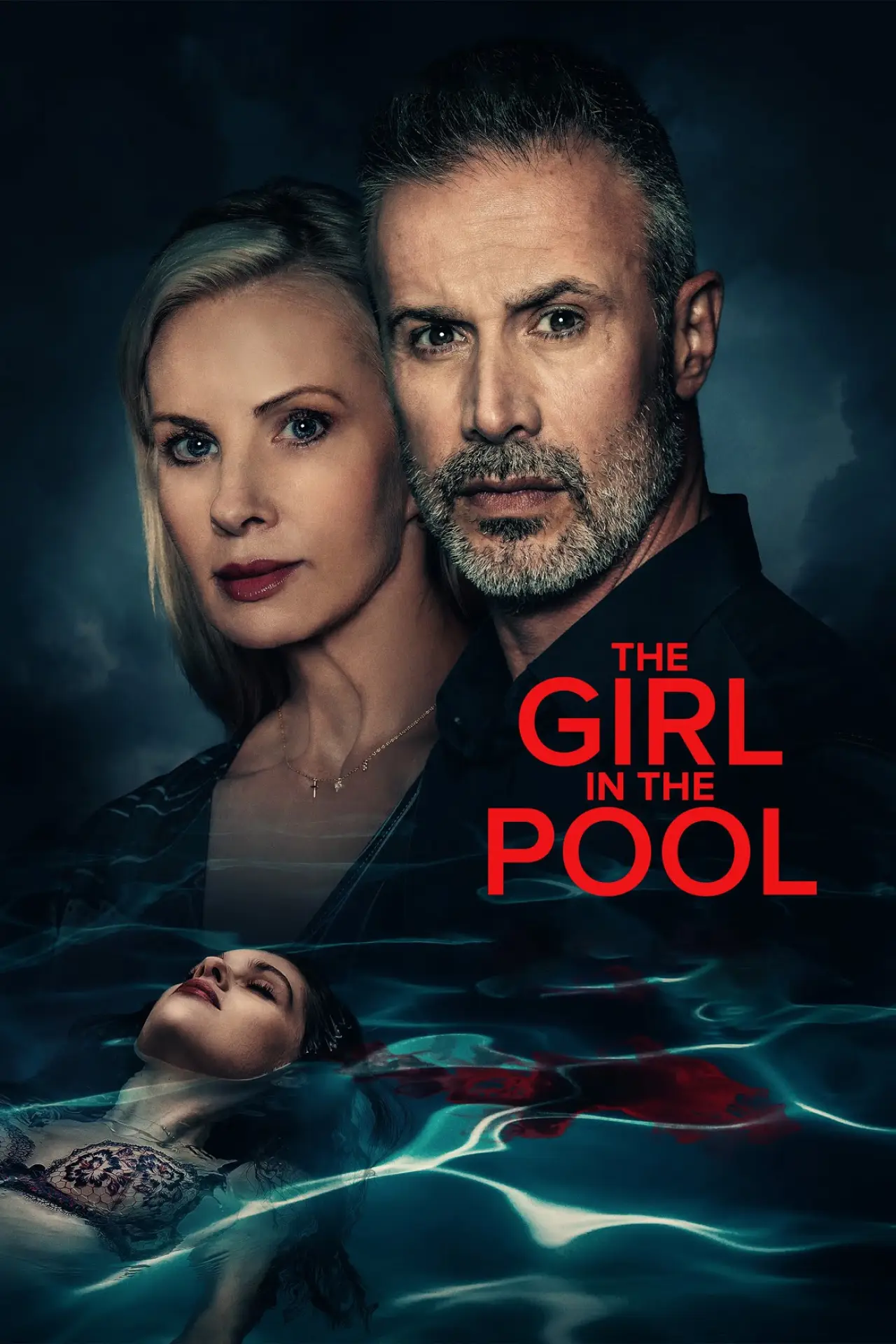 Plakat filmowy "Morderstwo na basenie"