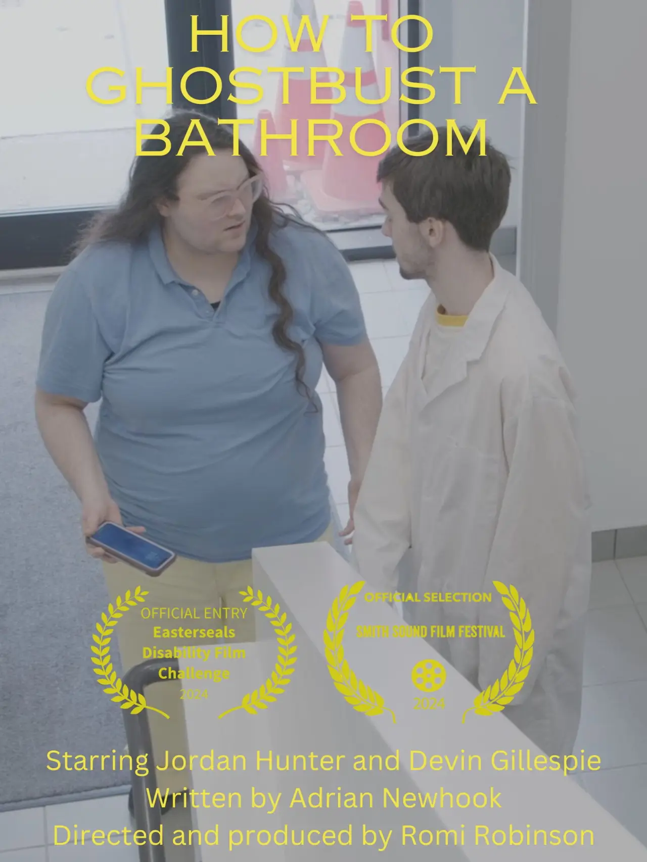 Plakat filmowy "How To Ghostbust a Bathroom"