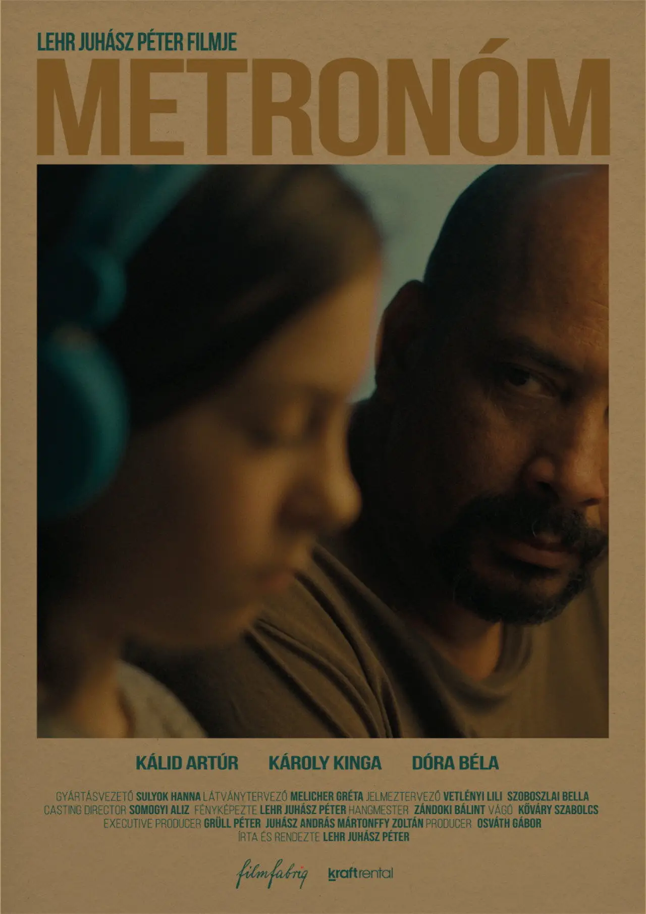 Plakat filmowy "Metronóm"