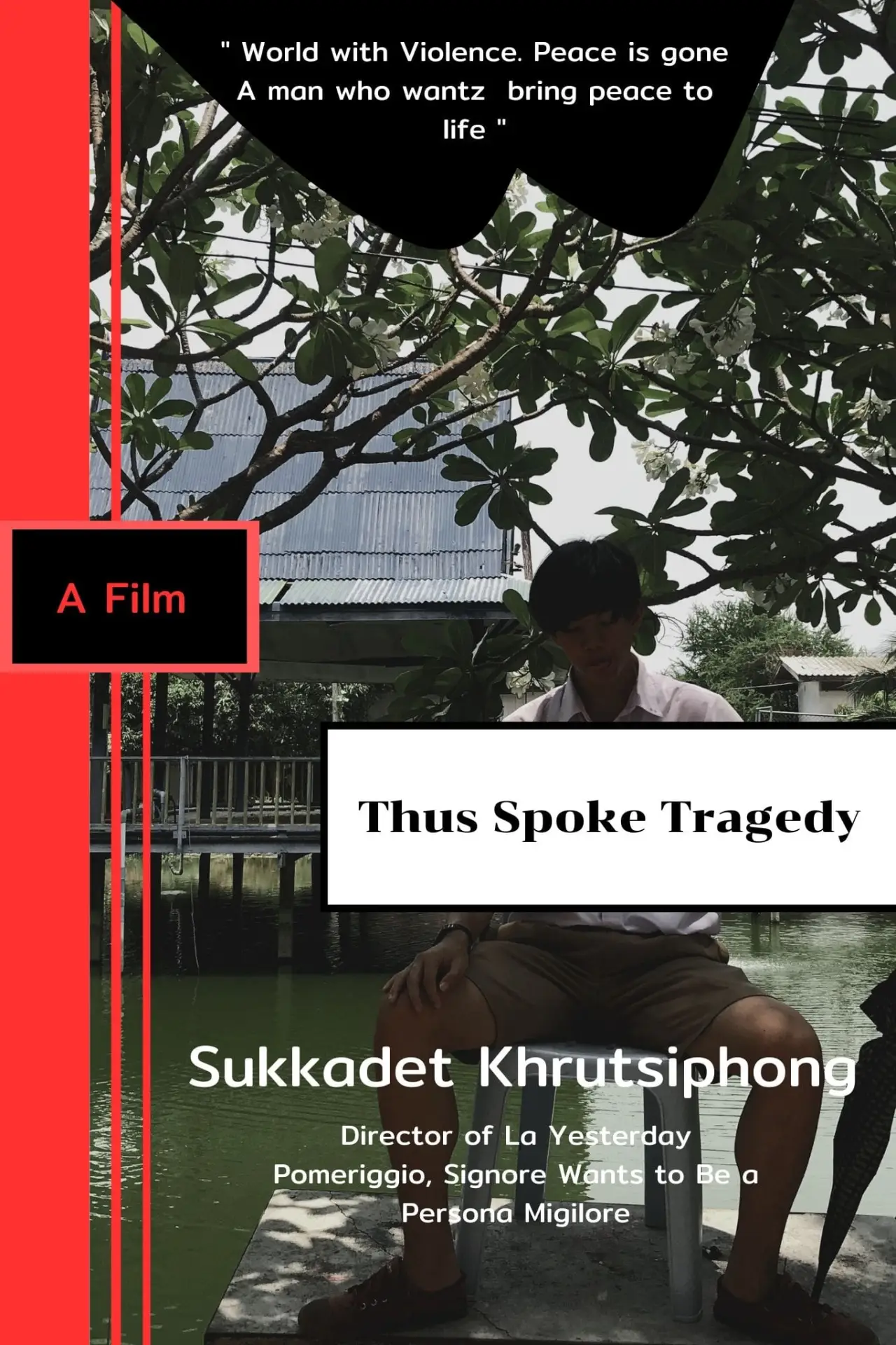 Plakat filmowy "Thus Spoke Tragedy"