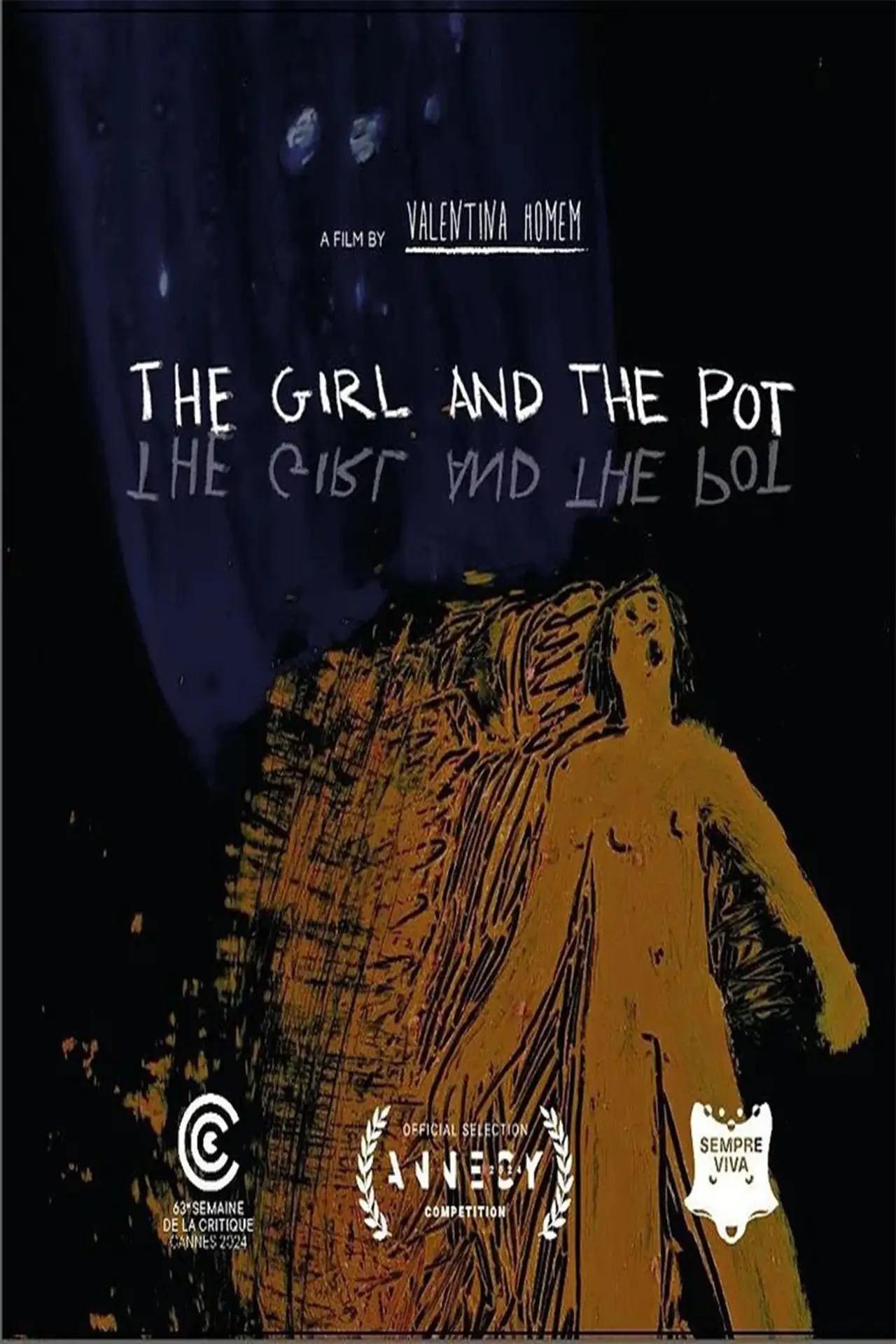 Plakat filmowy "A Menina e o Pote"