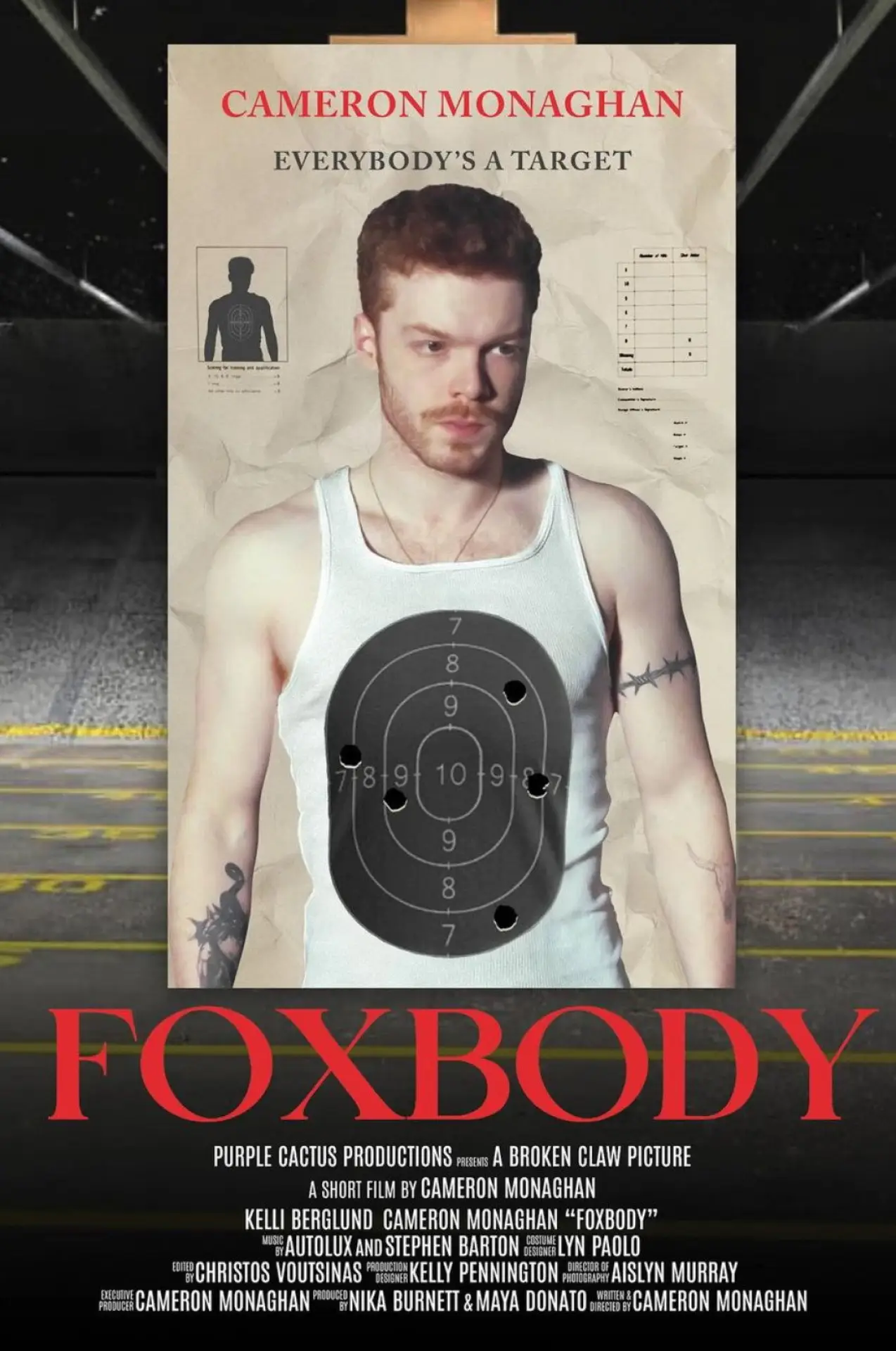 Plakat filmowy "FOXBODY"