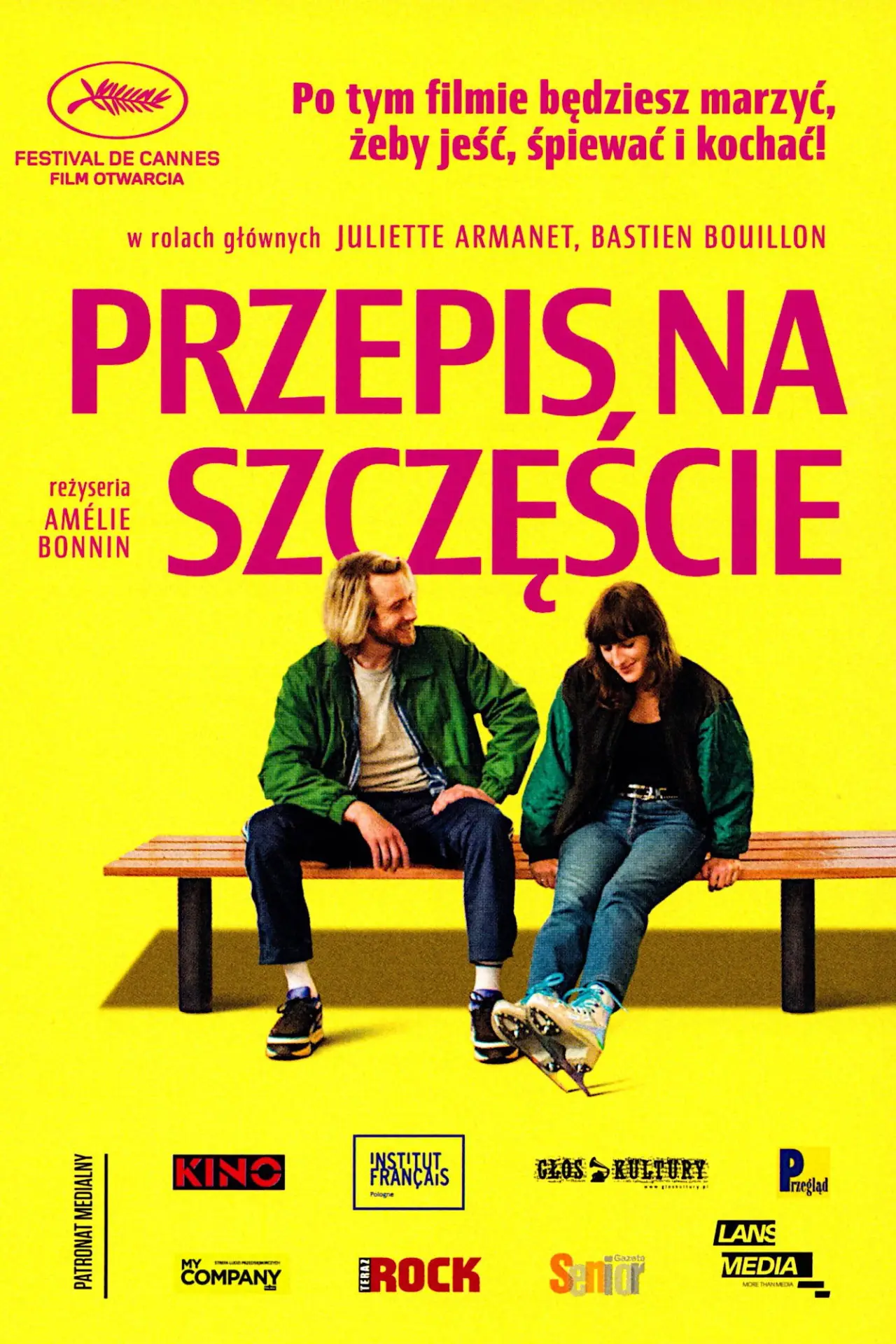 Plakat filmowy "Przepis na szczęście"