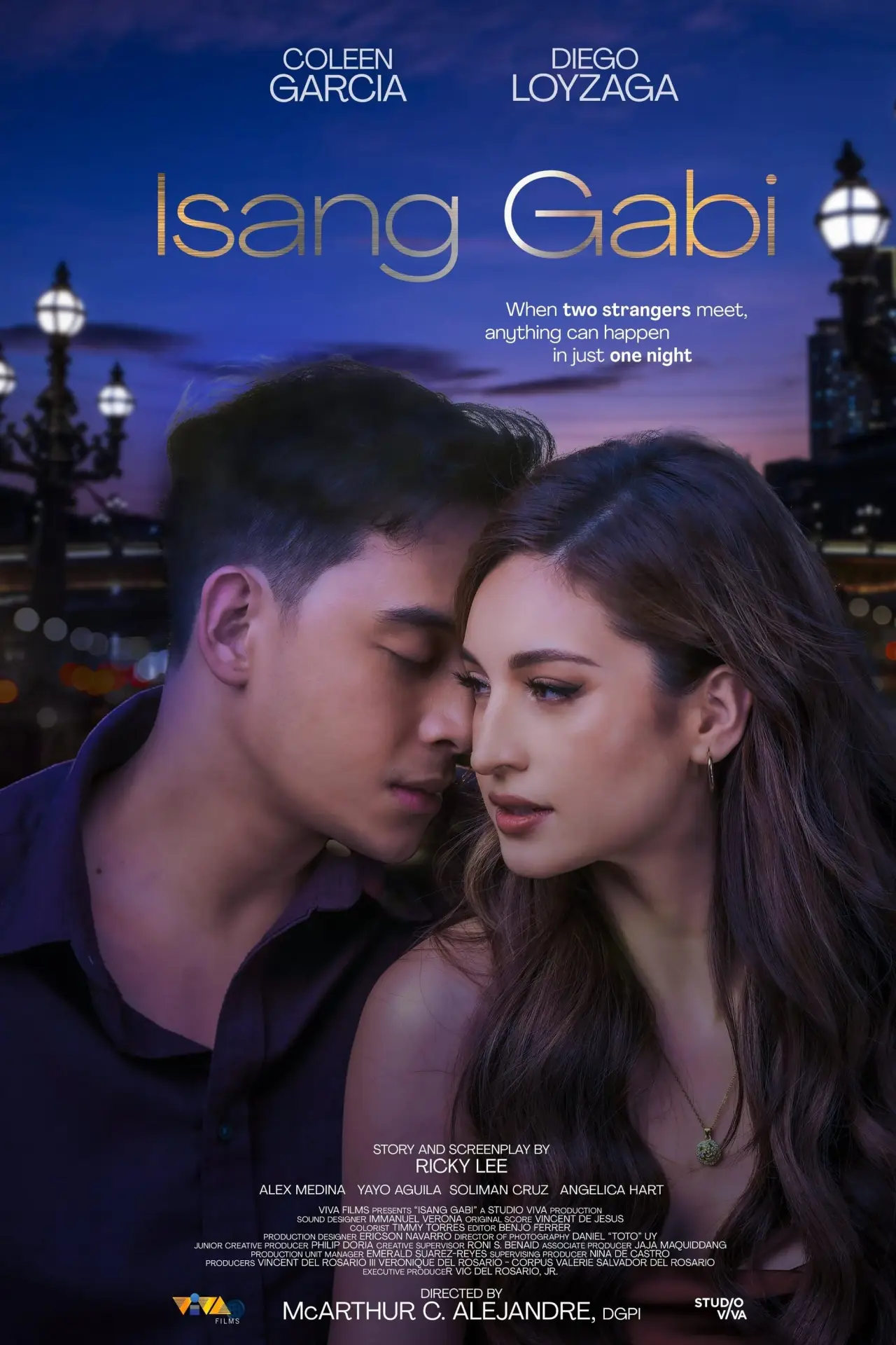Plakat filmowy "Isang Gabi"