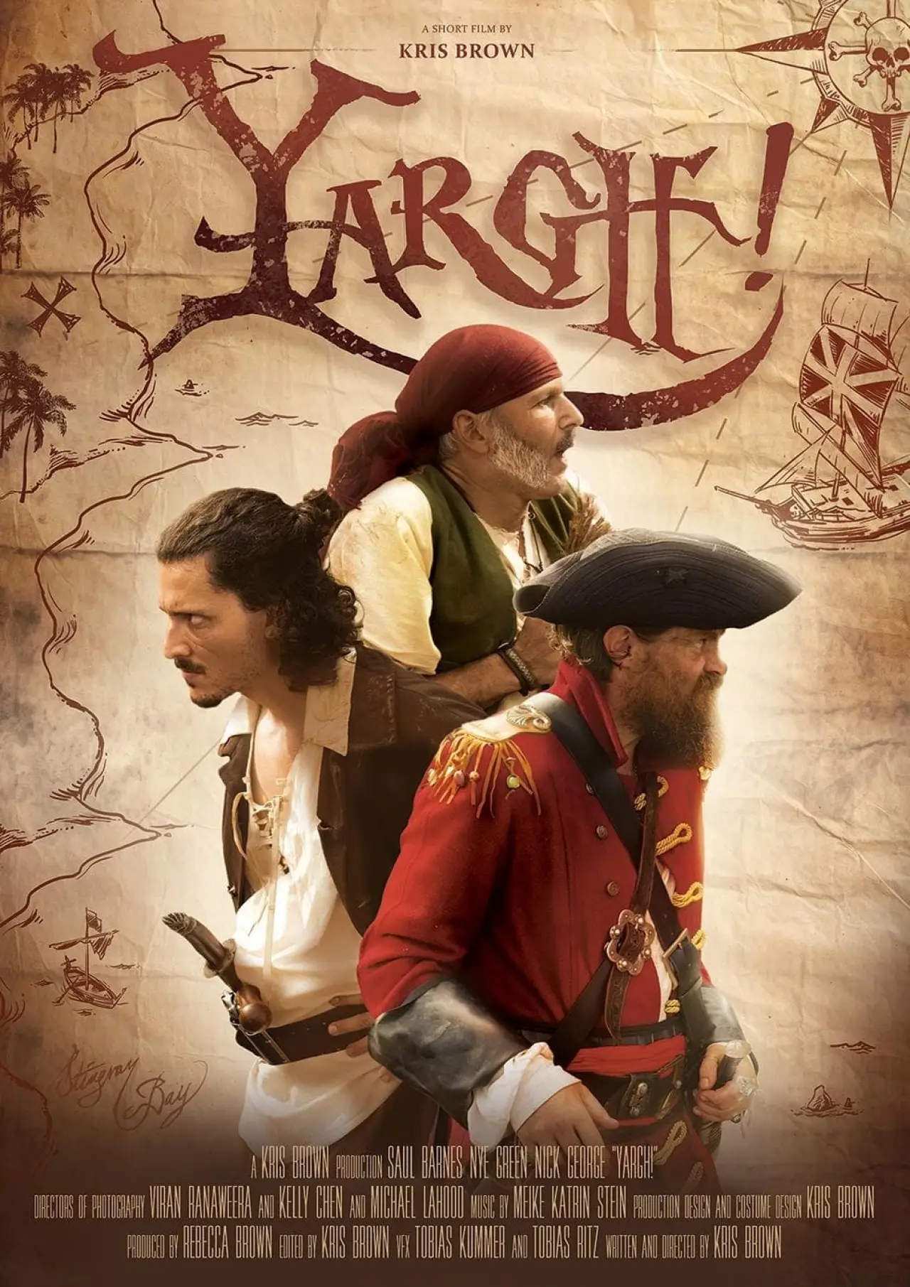 Plakat filmowy "YARGH!"